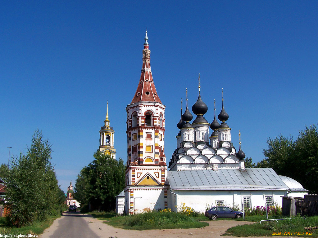 суздаль, владимирская, область, города, православные, церкви, монастыри