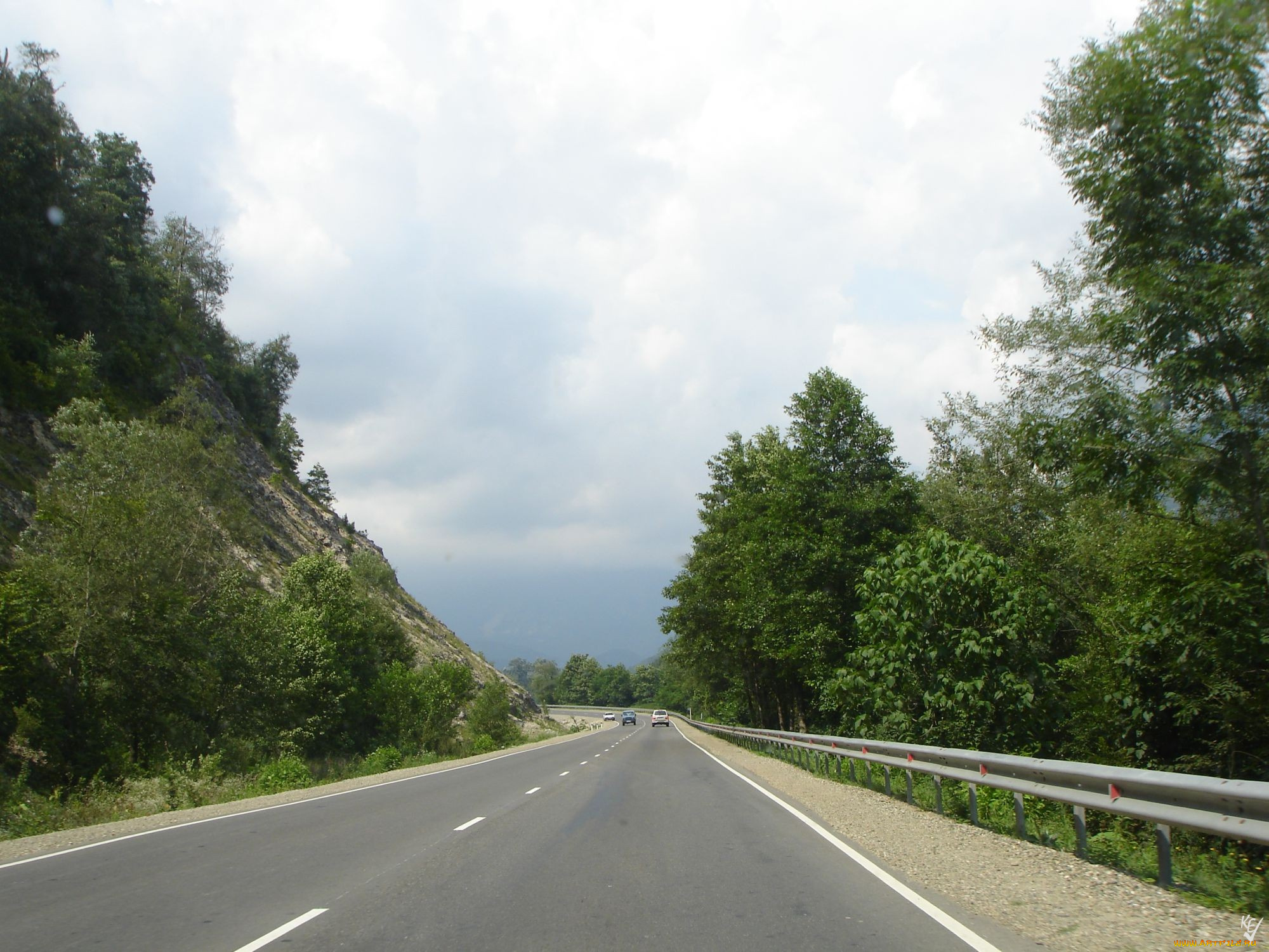 дороги, краснодарского, края, природа