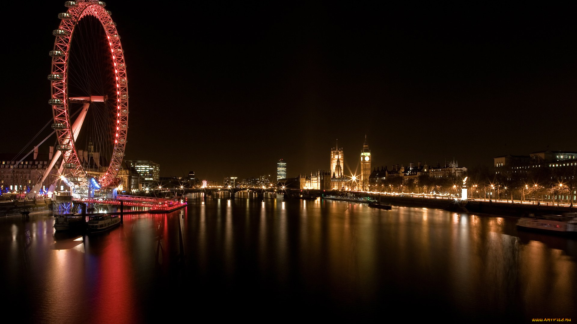 города, лондон, великобритания