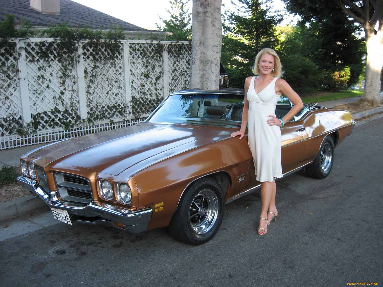 автомобили, авто, девушками, pontiac