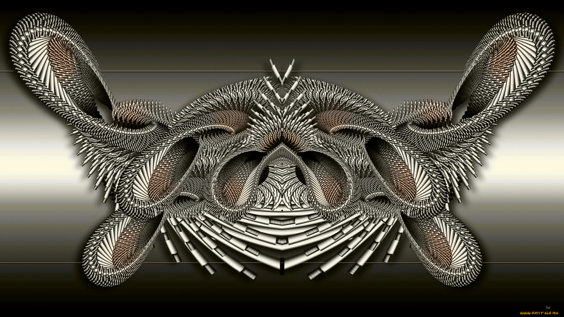 3д, графика, fractal, фракталы, фон