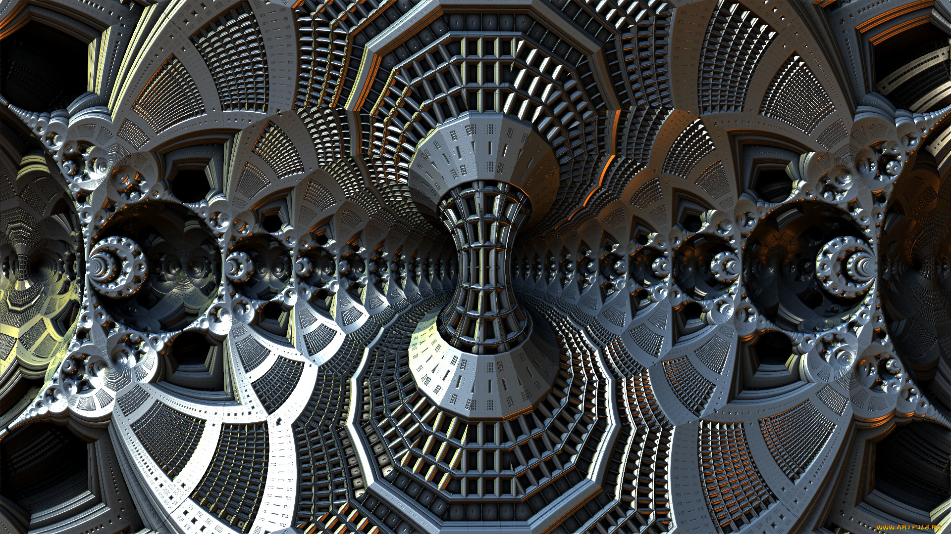 3д, графика, fractal, фракталы, фон