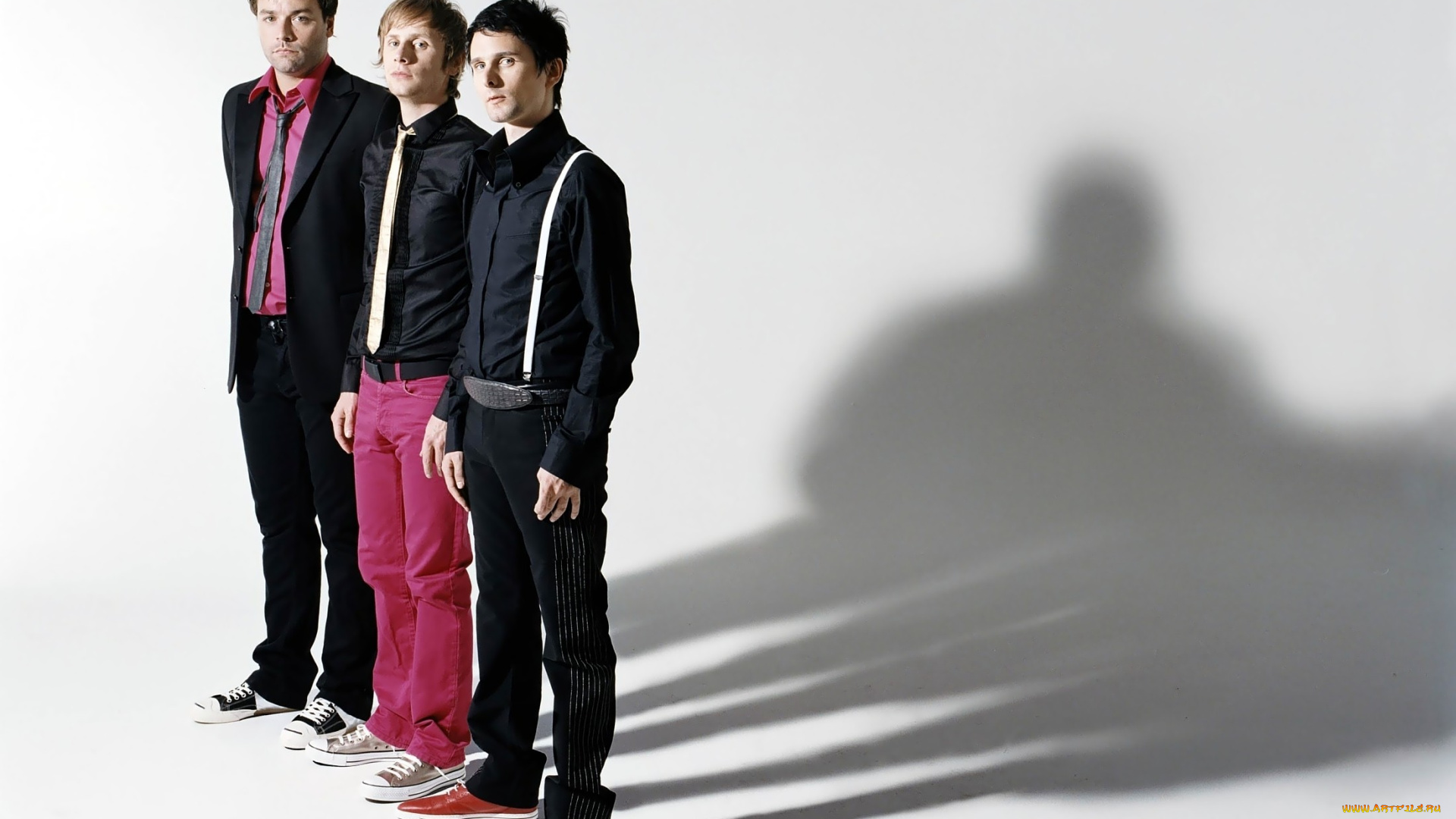 музыка, muse, рок-группа, мужчины