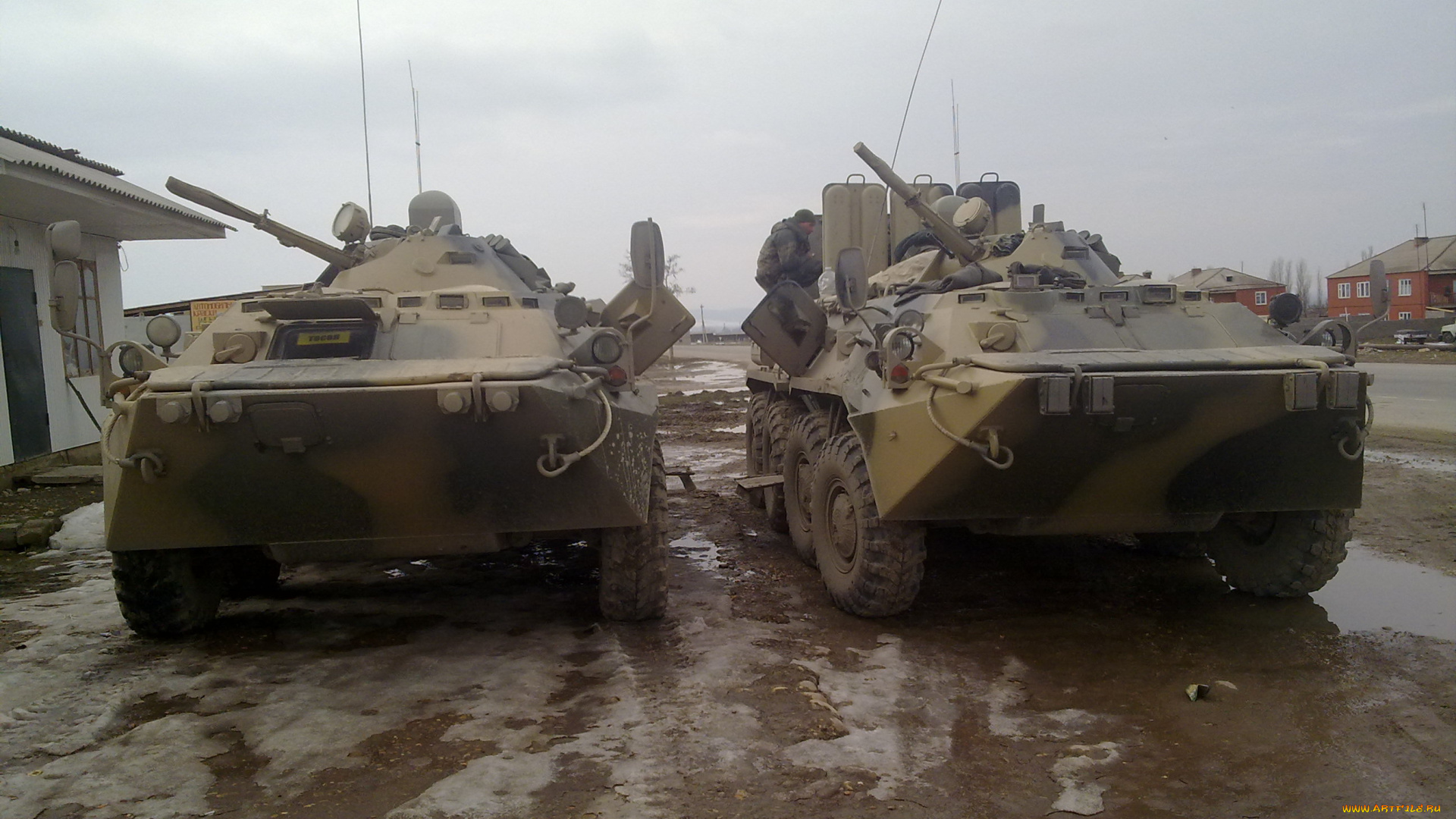 техника, военная, бтр