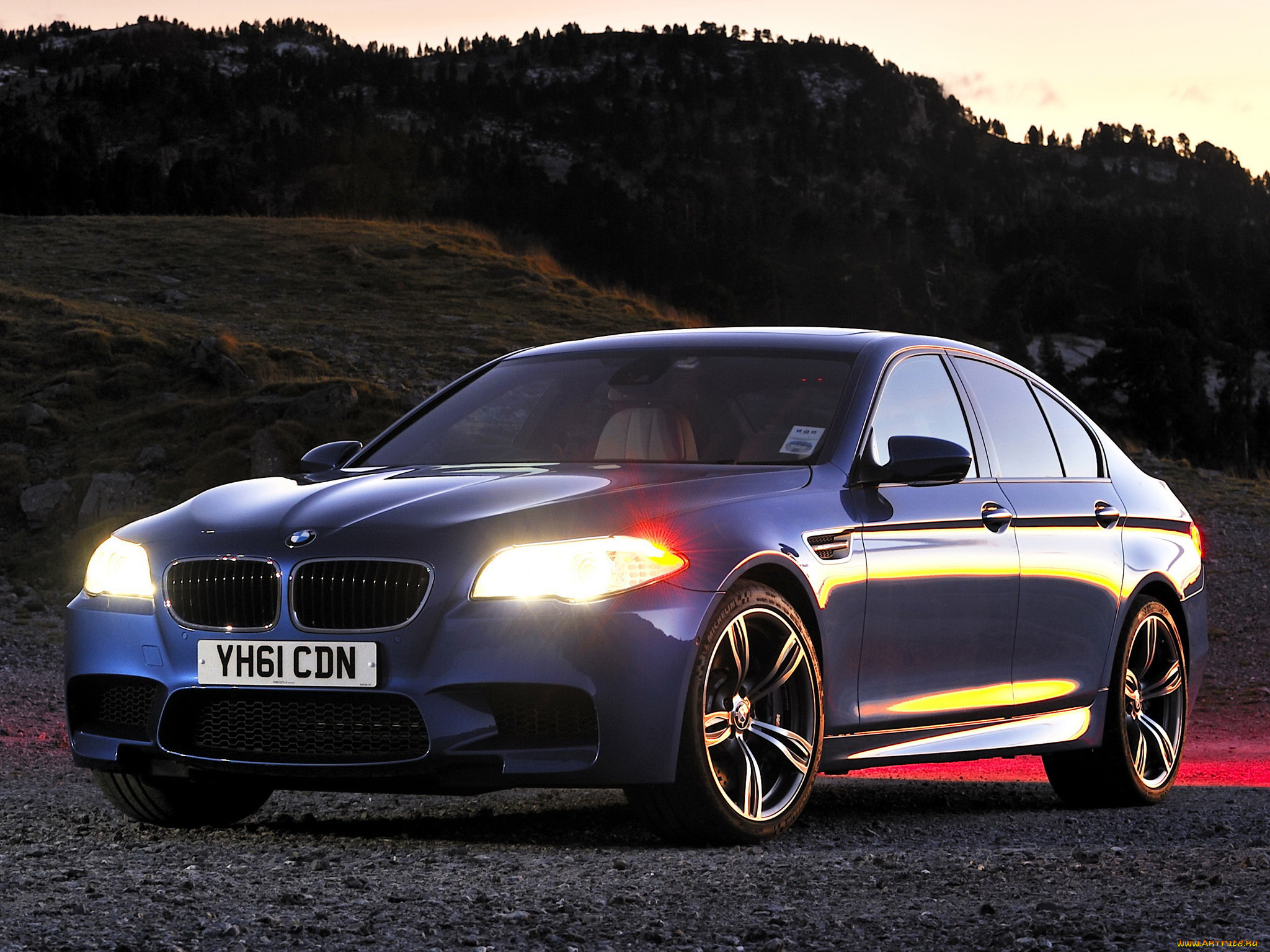 автомобили, bmw, ночь, авто