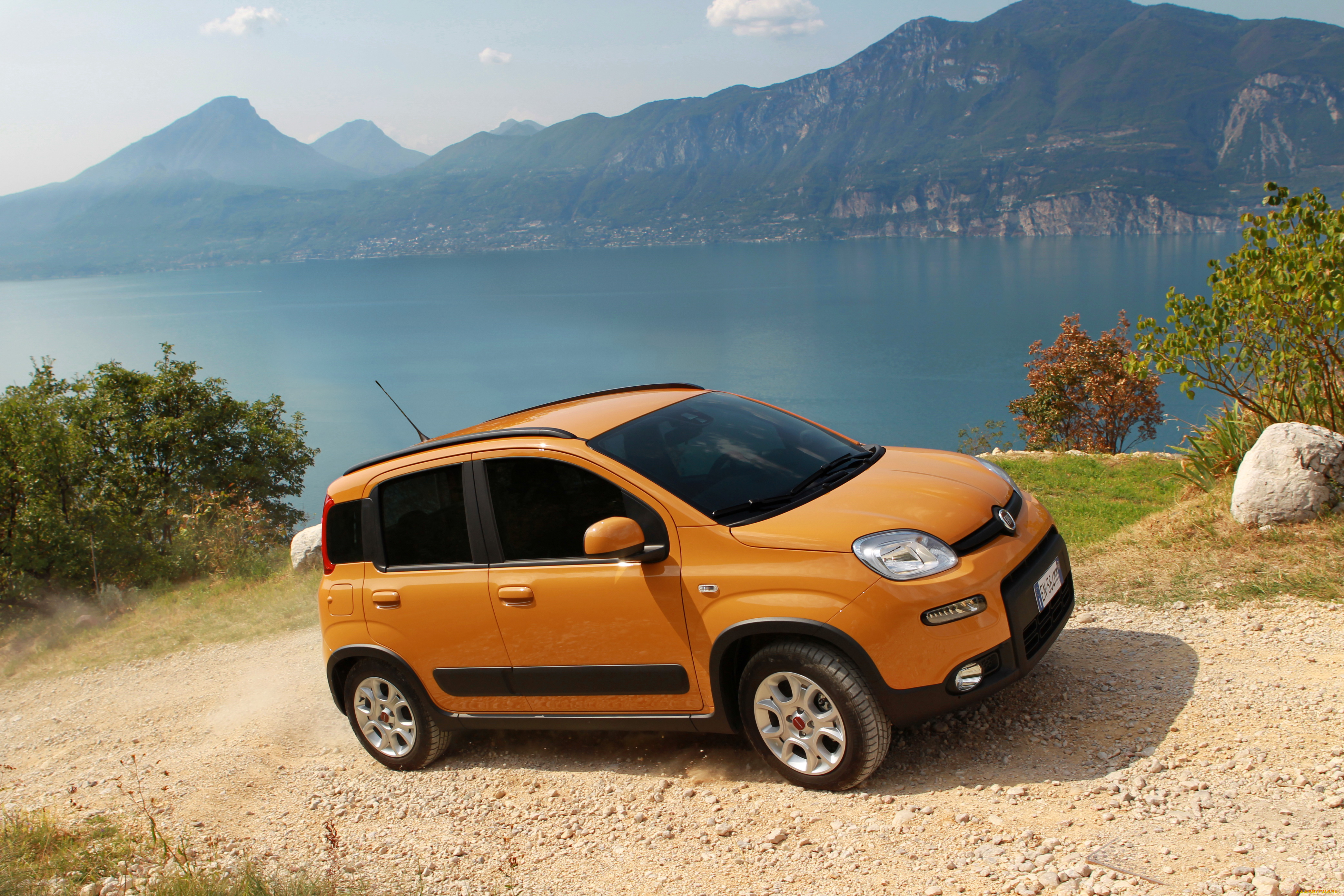 2012, fiat, panda, trekking, автомобили
