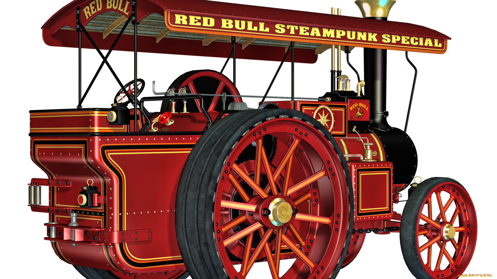 автомобили, 3д, steam, engine