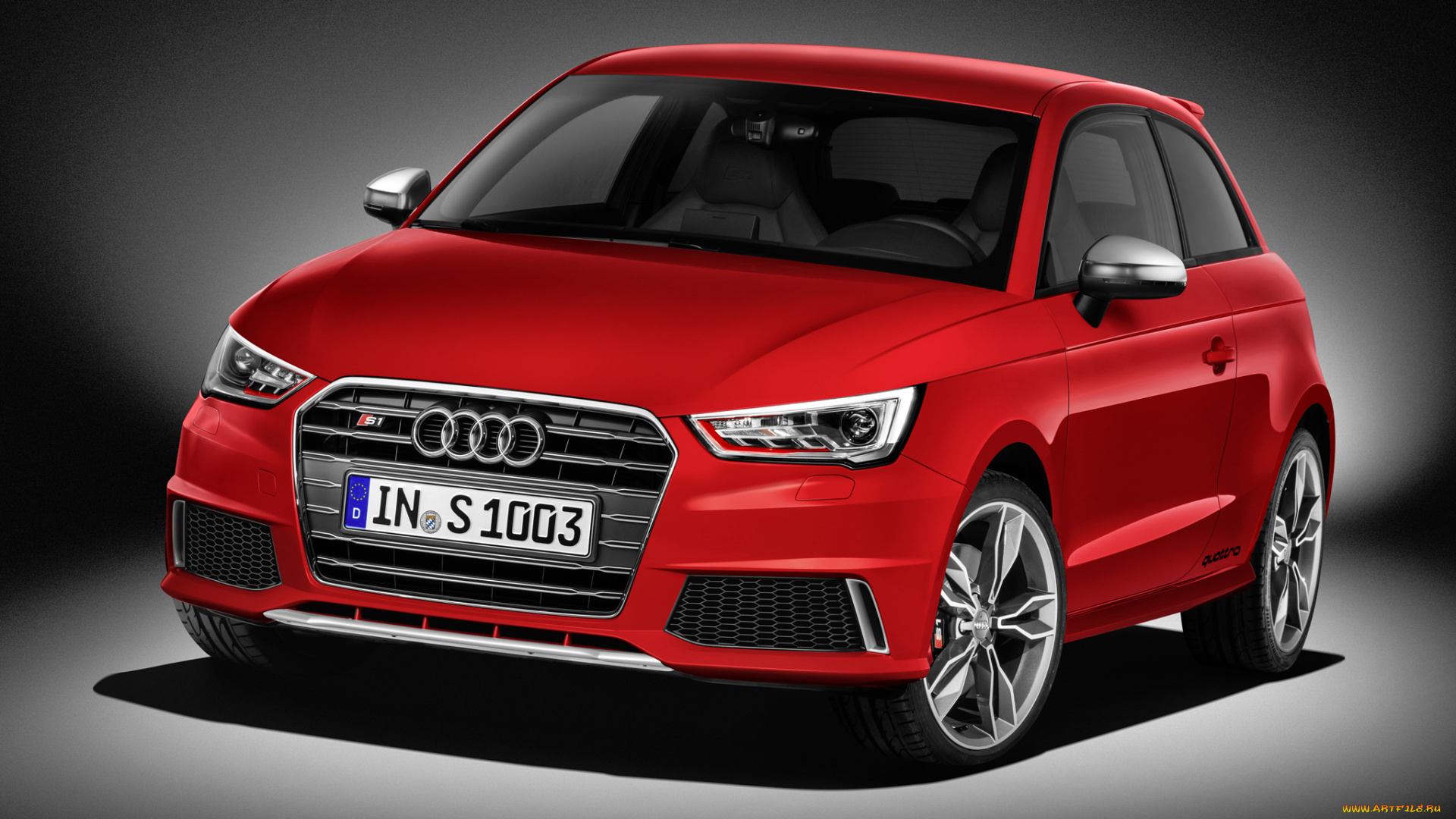 автомобили, audi, красный, s1, 2014г