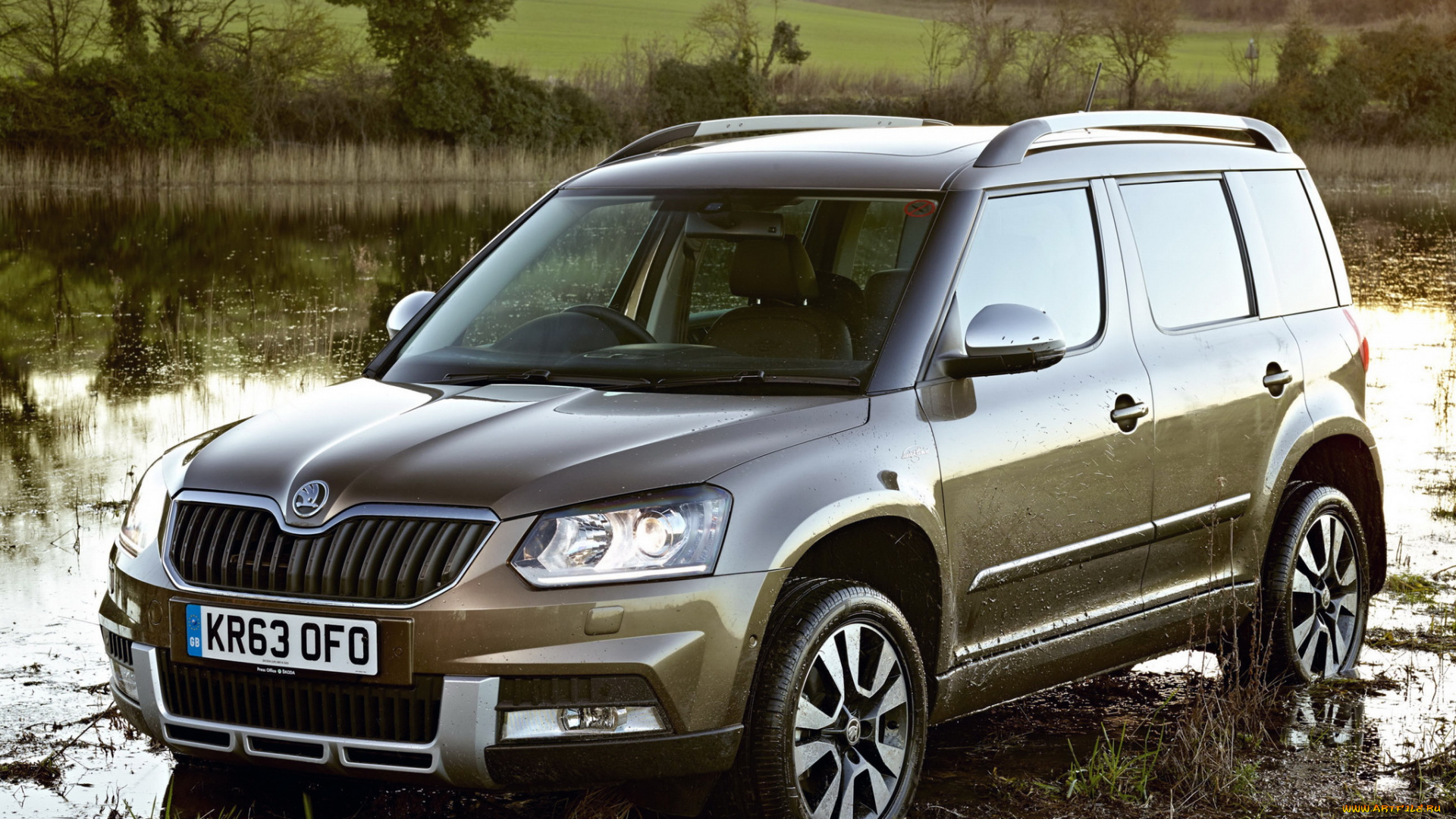 автомобили, skoda, 2014, uk-spec, klement, laurin, outdoor, yeti