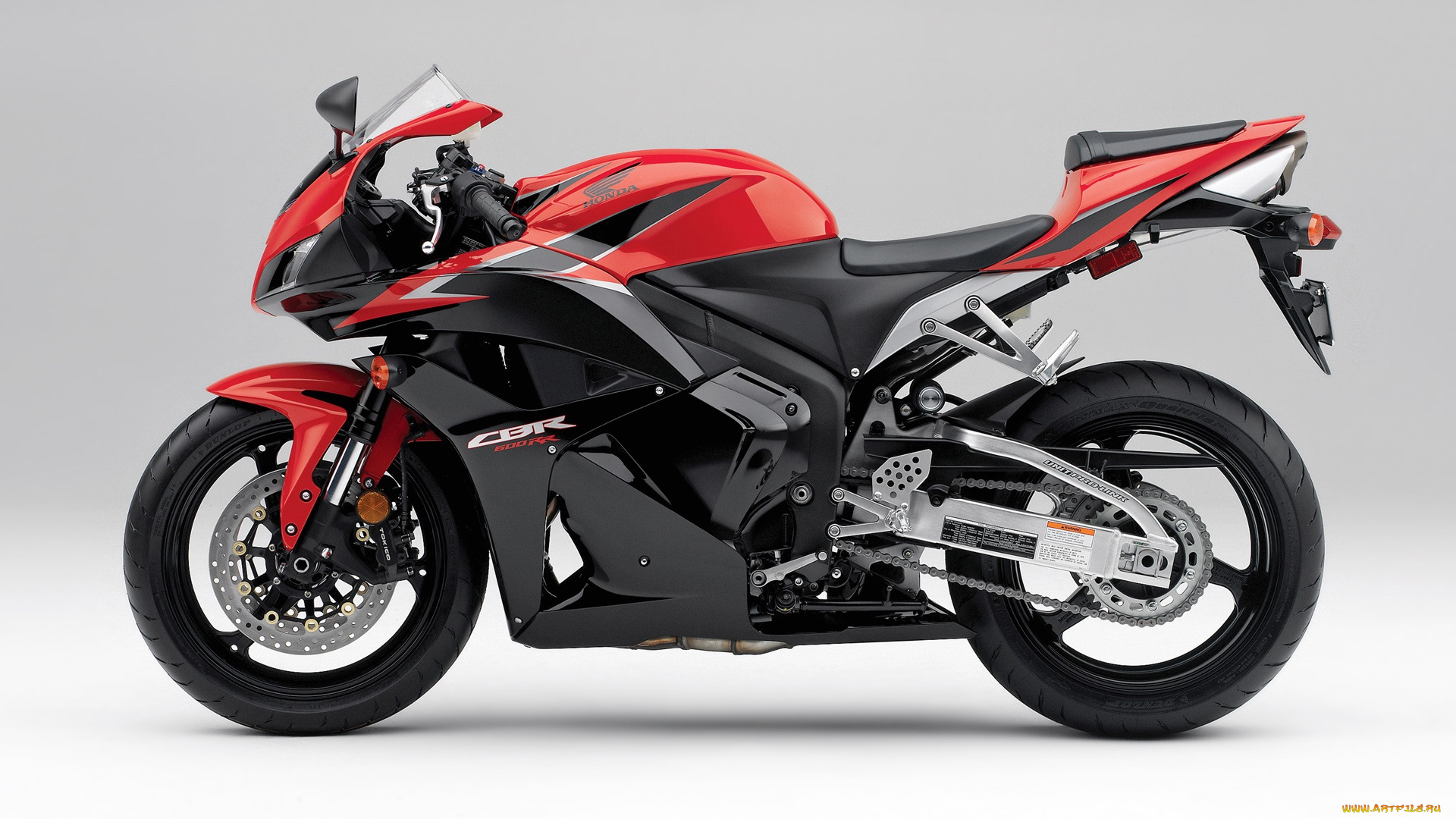 мотоциклы, honda, cbr600rr, 2011г, красный