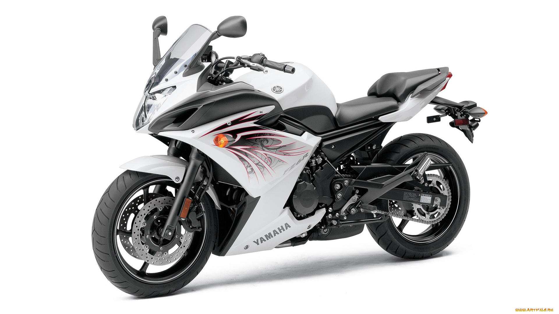 мотоциклы, yamaha, fz6r, 2010г, светлый