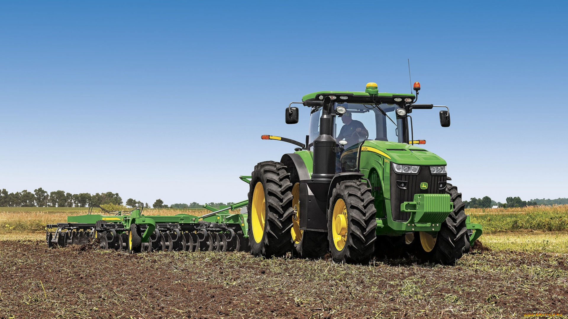 техника, тракторы, пахота, плуг, трактор, поле