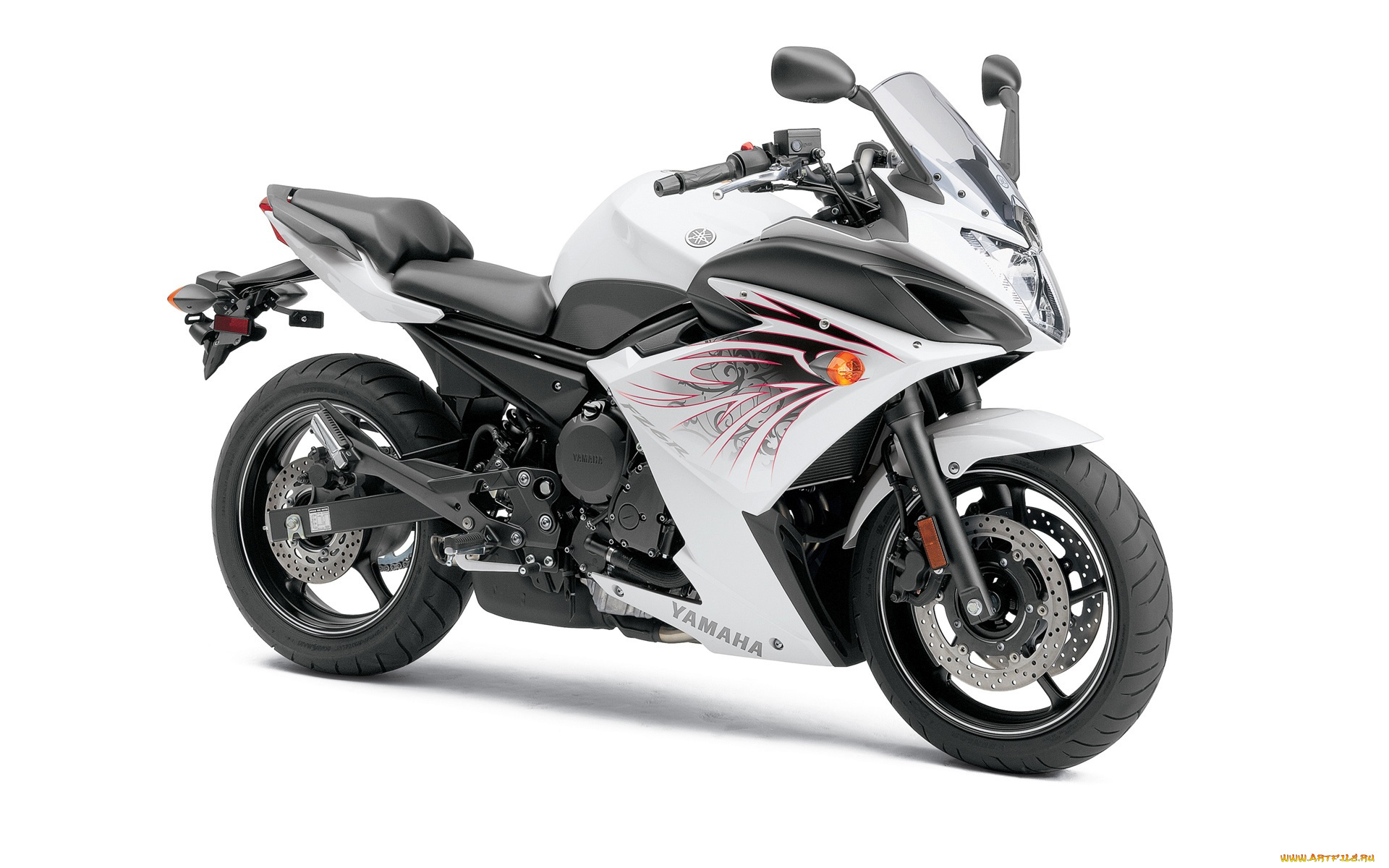 мотоциклы, yamaha, светлый, 2010г, fz6r