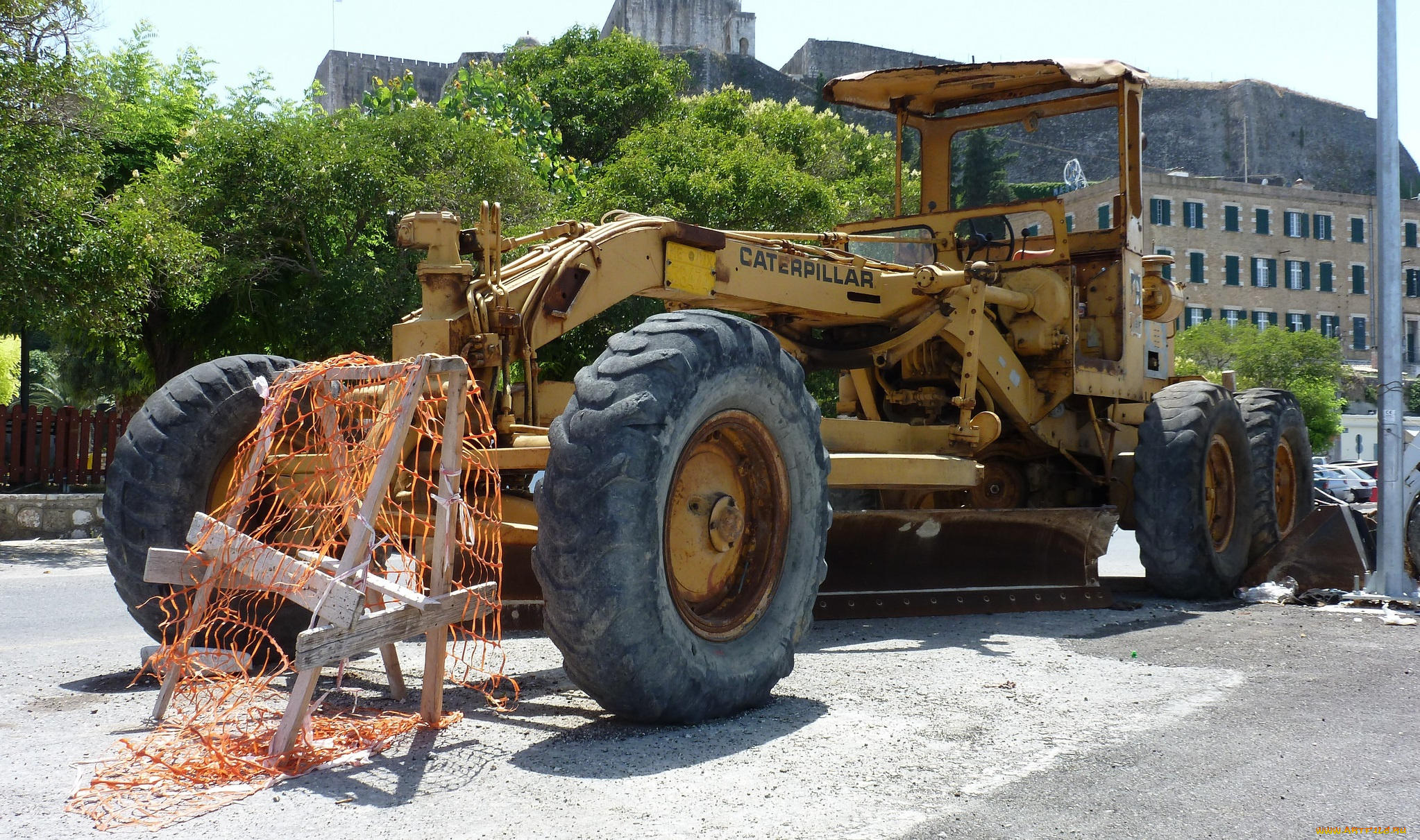 техника, грейдеры, грейдер