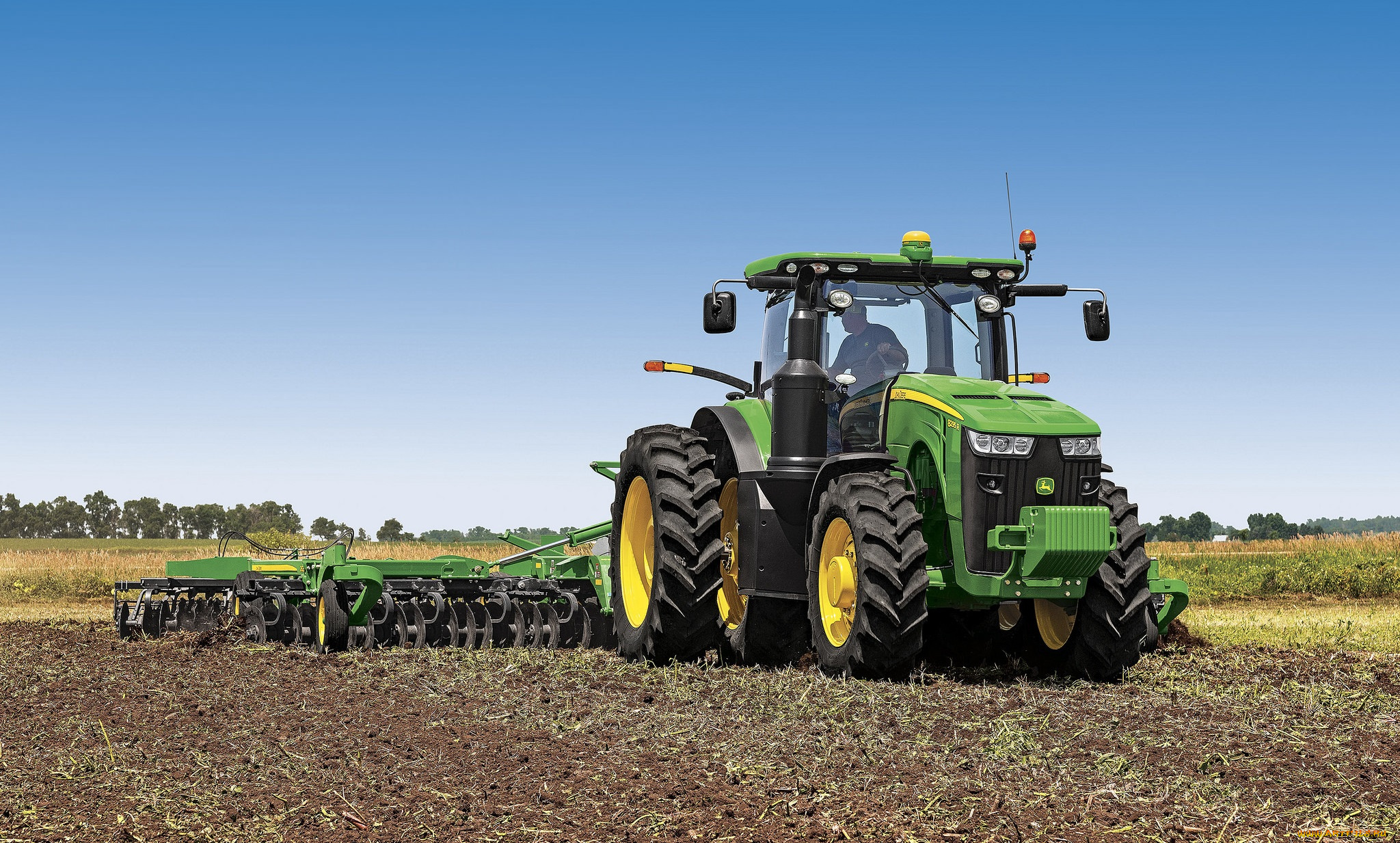 техника, тракторы, пахота, плуг, трактор, поле