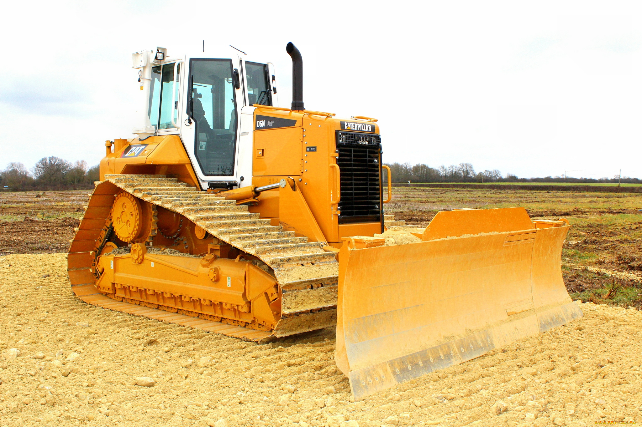 техника, бульдозеры, на, гусенецах, бульдозер, ковш, мощь