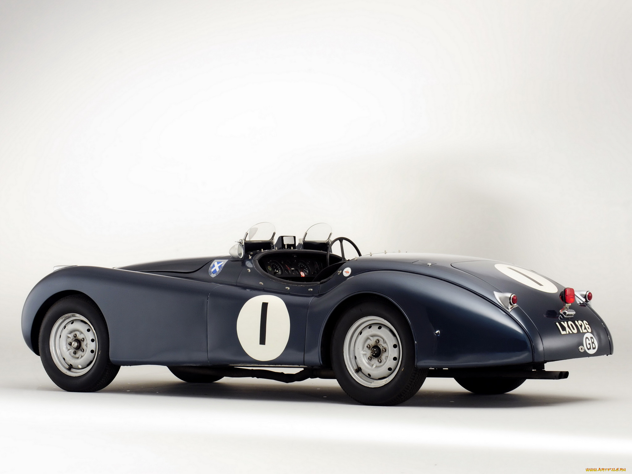 автомобили, jaguar, roadster, competition, 1951г, xk120, синий