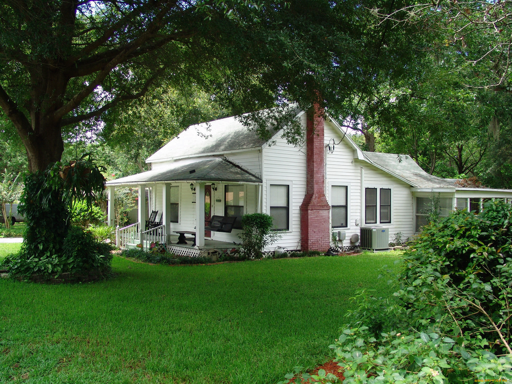 сша, флорида, плант, сити, города, -, здания, , дома, флорида, сша, деревья, плант, сити, дом, трава, ландшафт