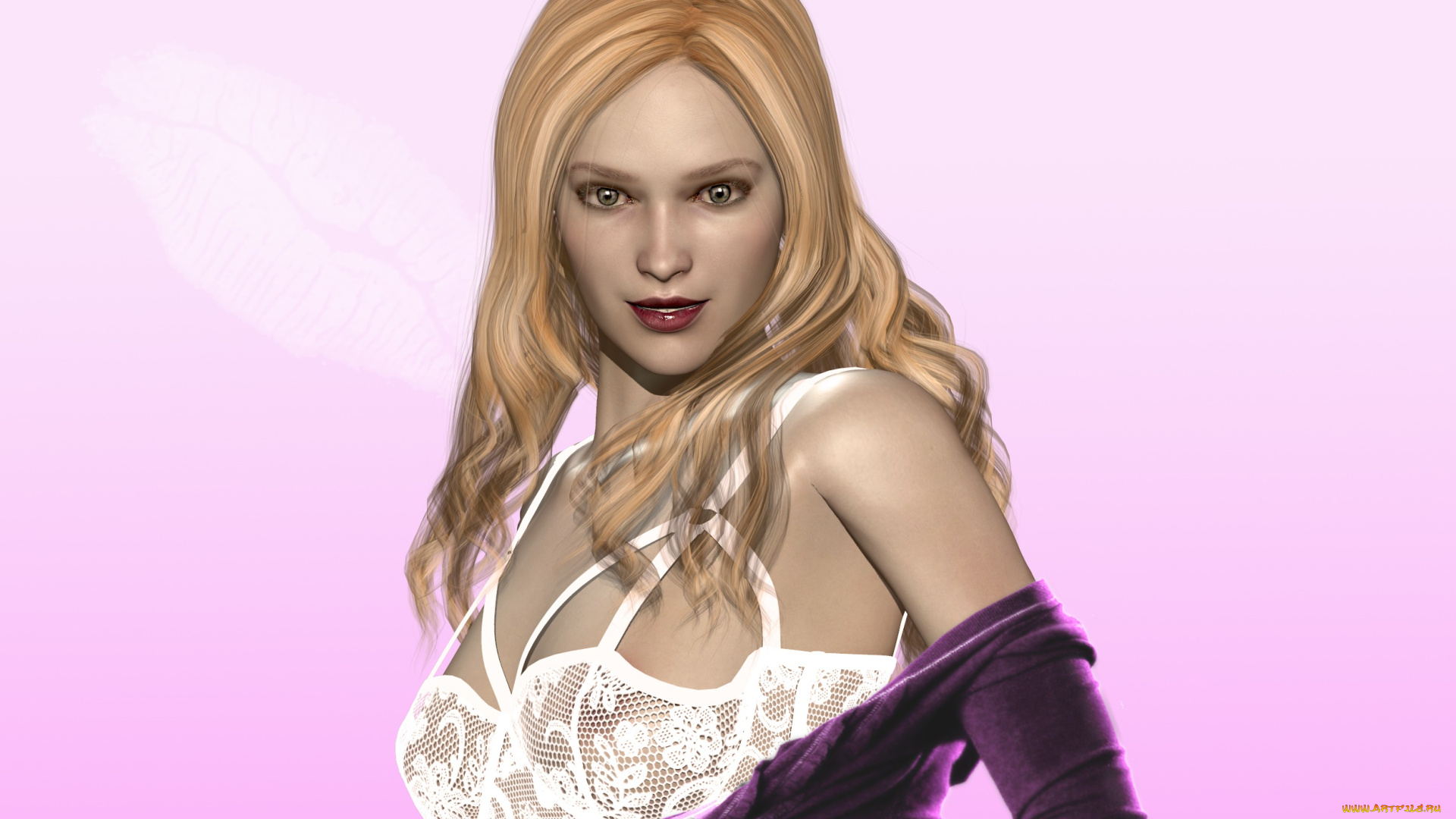 3д, графика, люди, , people, фон, взгляд, девушка