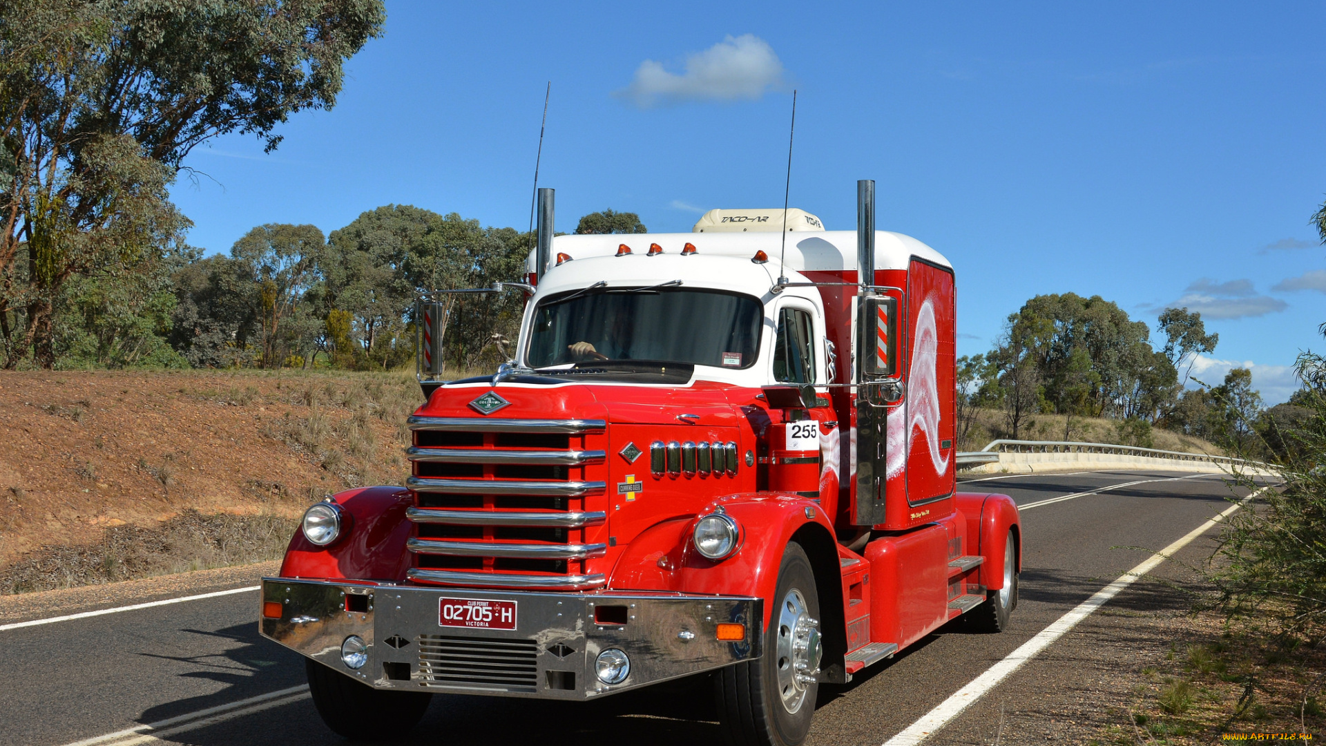 автомобили, diamond, седельный, тягач, грузовик, тяжелый