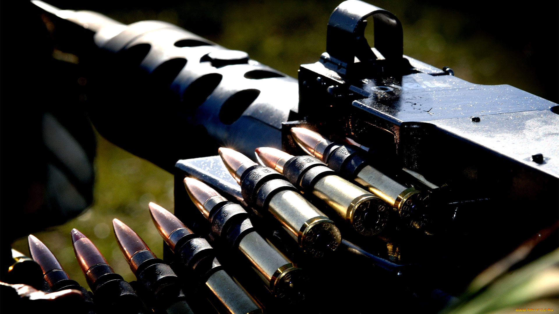 оружие, пулимагазины, mashine-gun, bullets