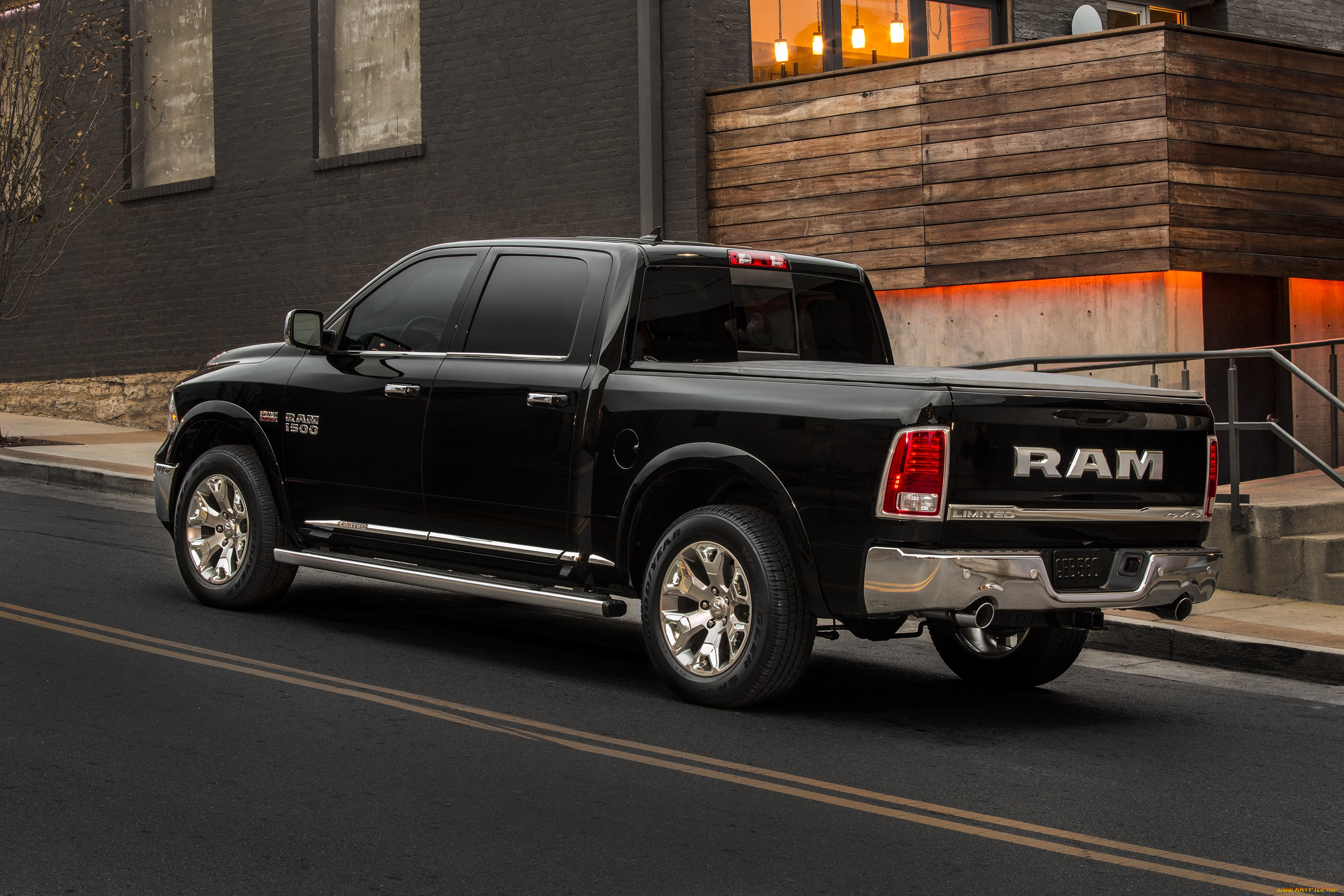 автомобили, ram, 1500, laramie, cab, limited, crew, темный, 2015, г