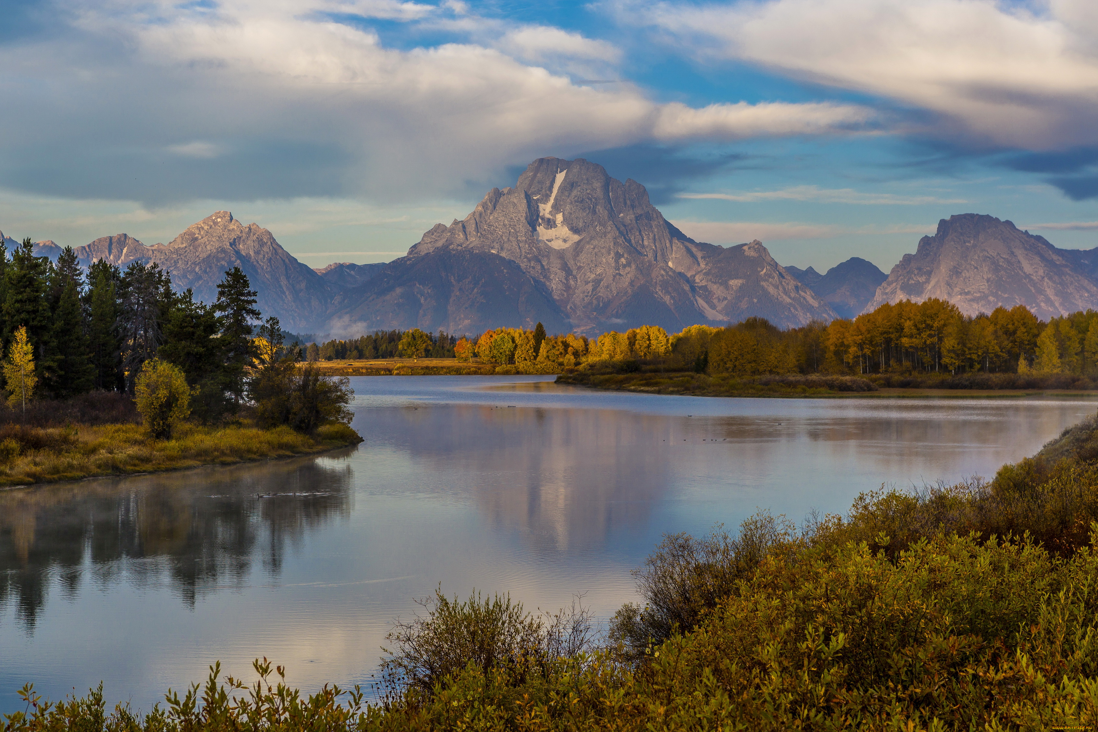 grand, teton, national, park, , wyoming, природа, реки, озера, пейзаж, горы, река, парк, wyoming, park, teton