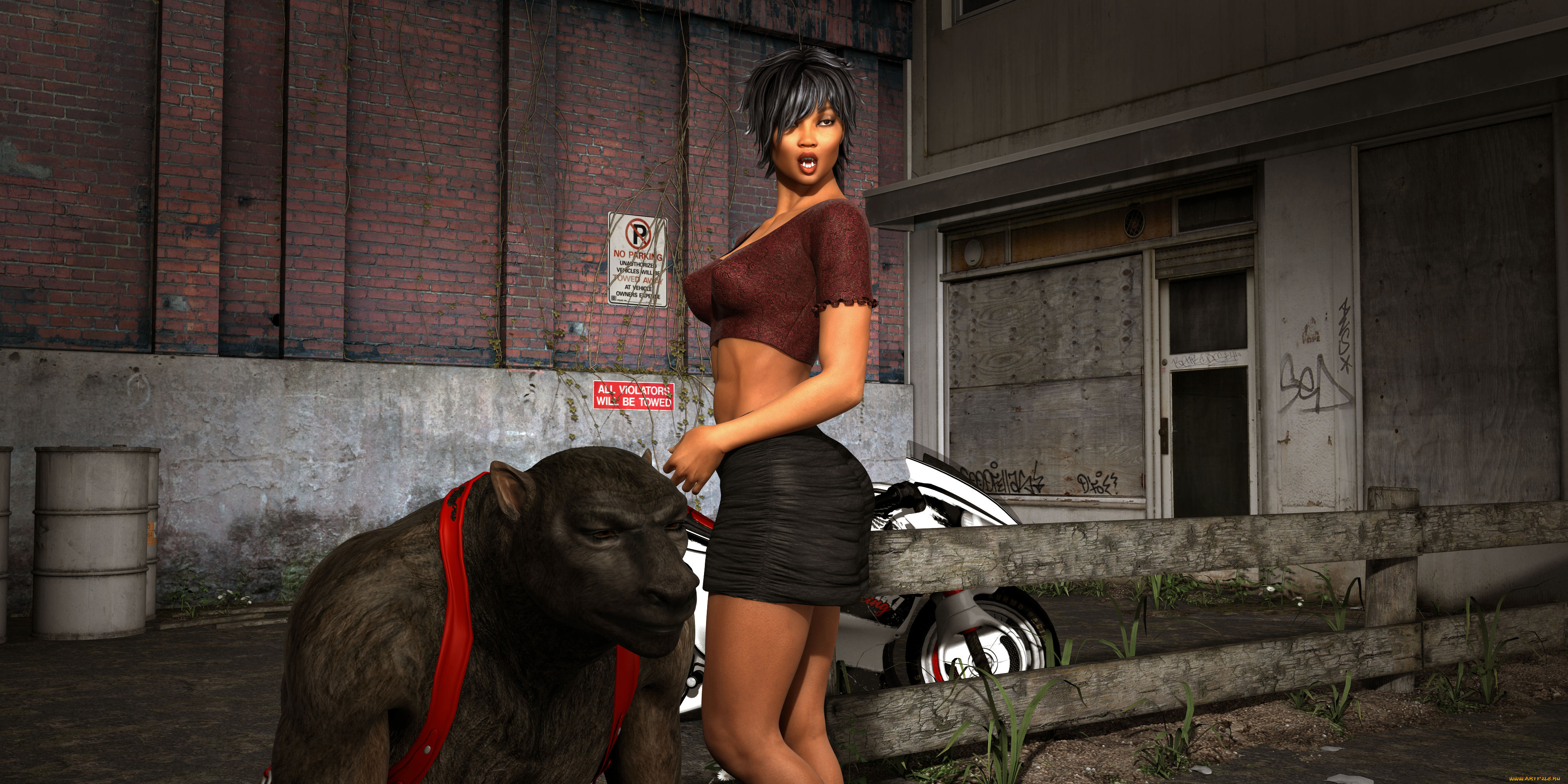 3д, графика, люди, , people, взгляд, фон, девушка