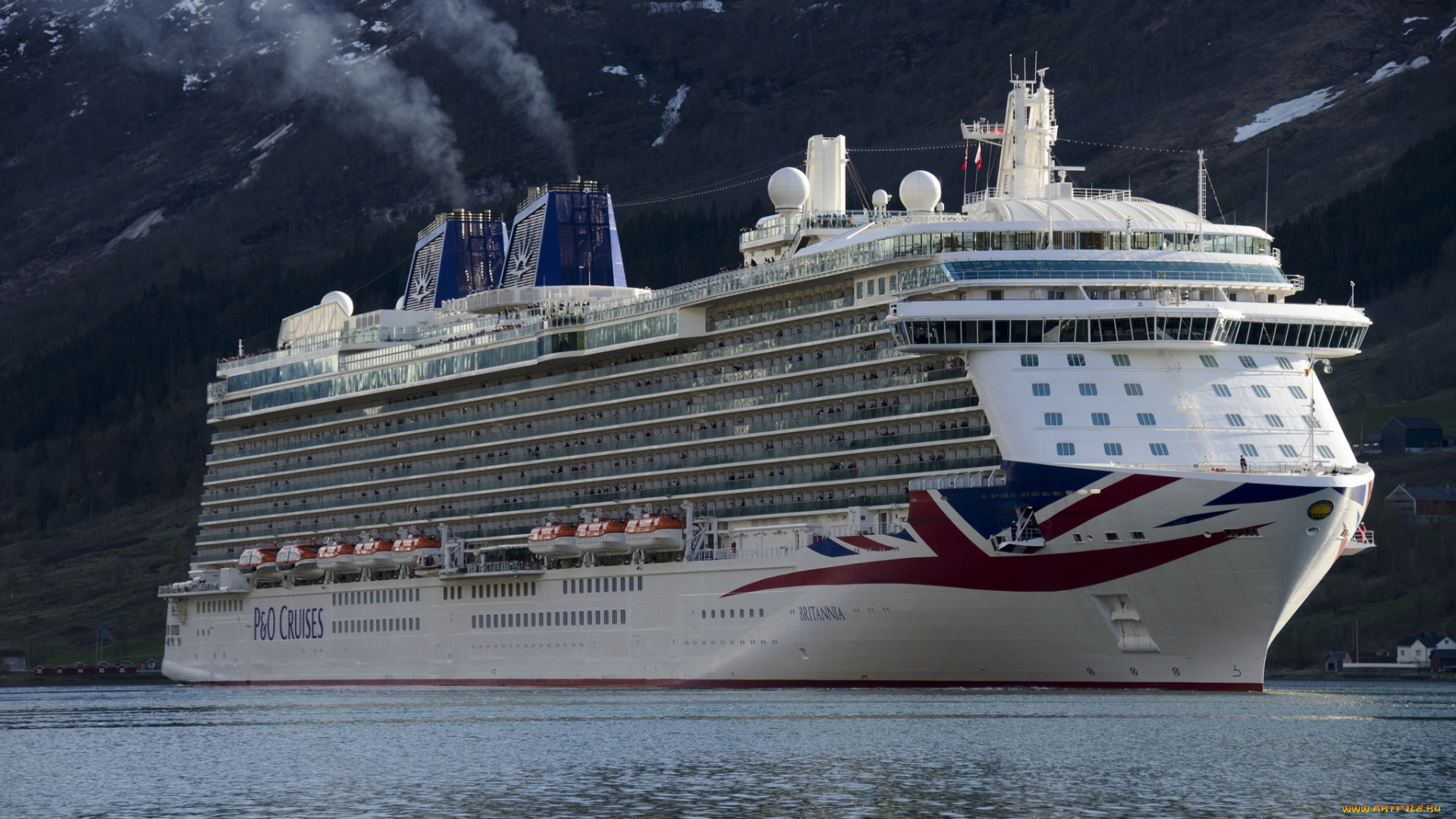 britannia, корабли, лайнеры, круиз, лайнер