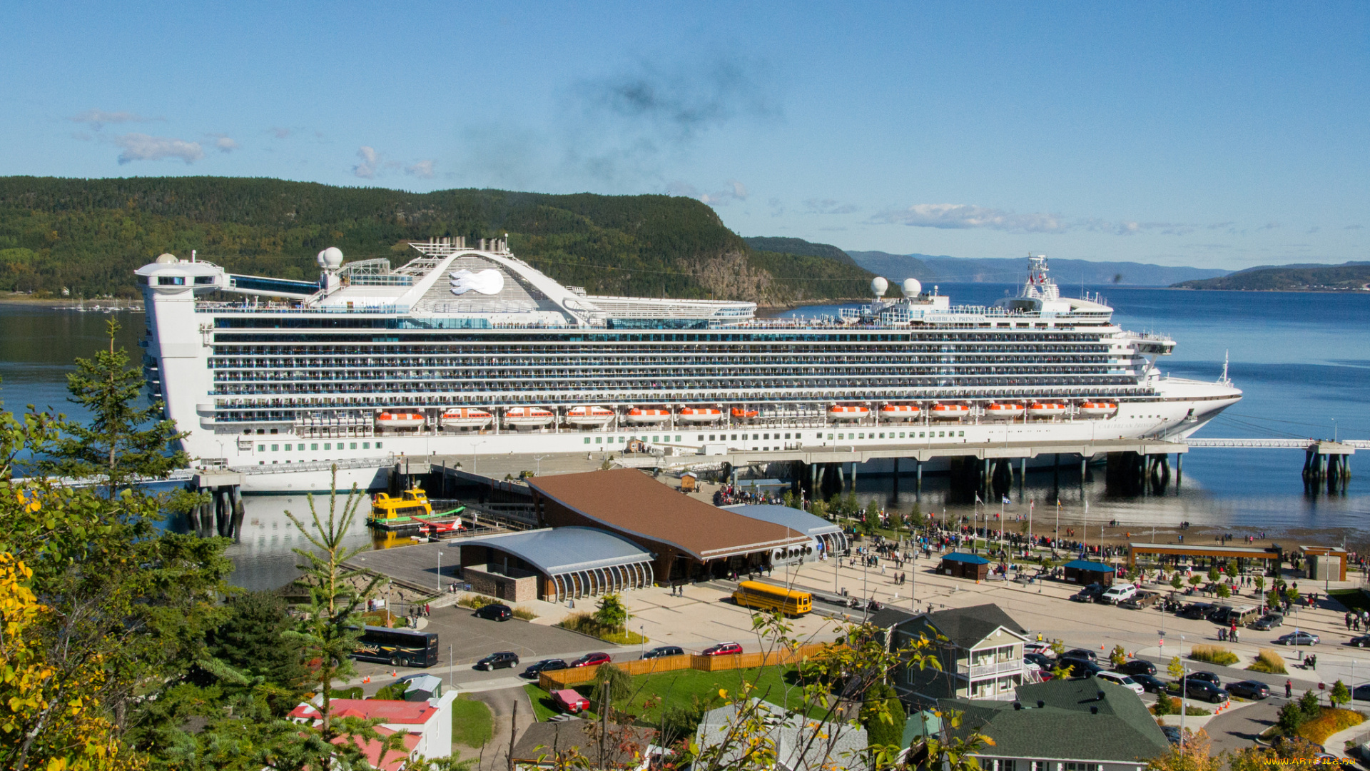 caribbean, princess, корабли, лайнеры, лайнер, круиз