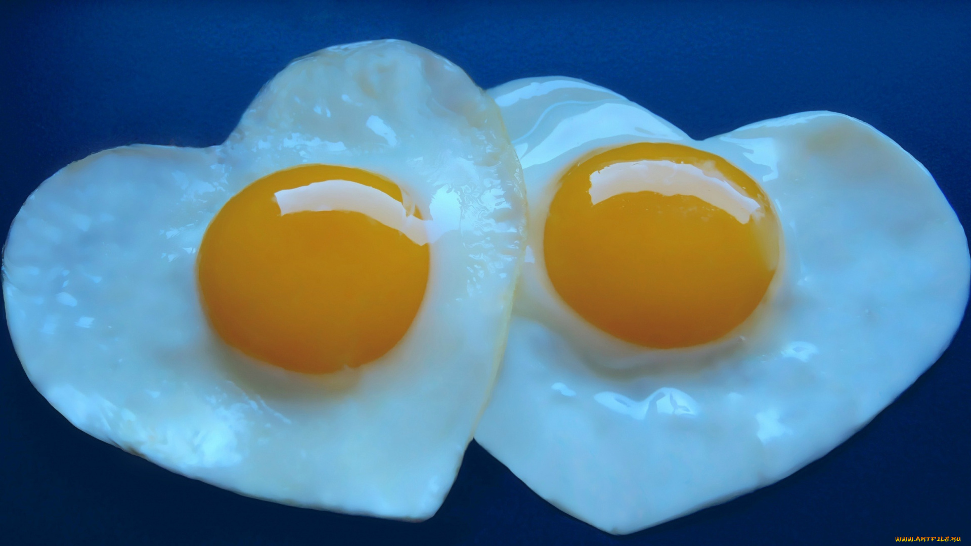 еда, Яичные, блюда, глазунья, сердечки