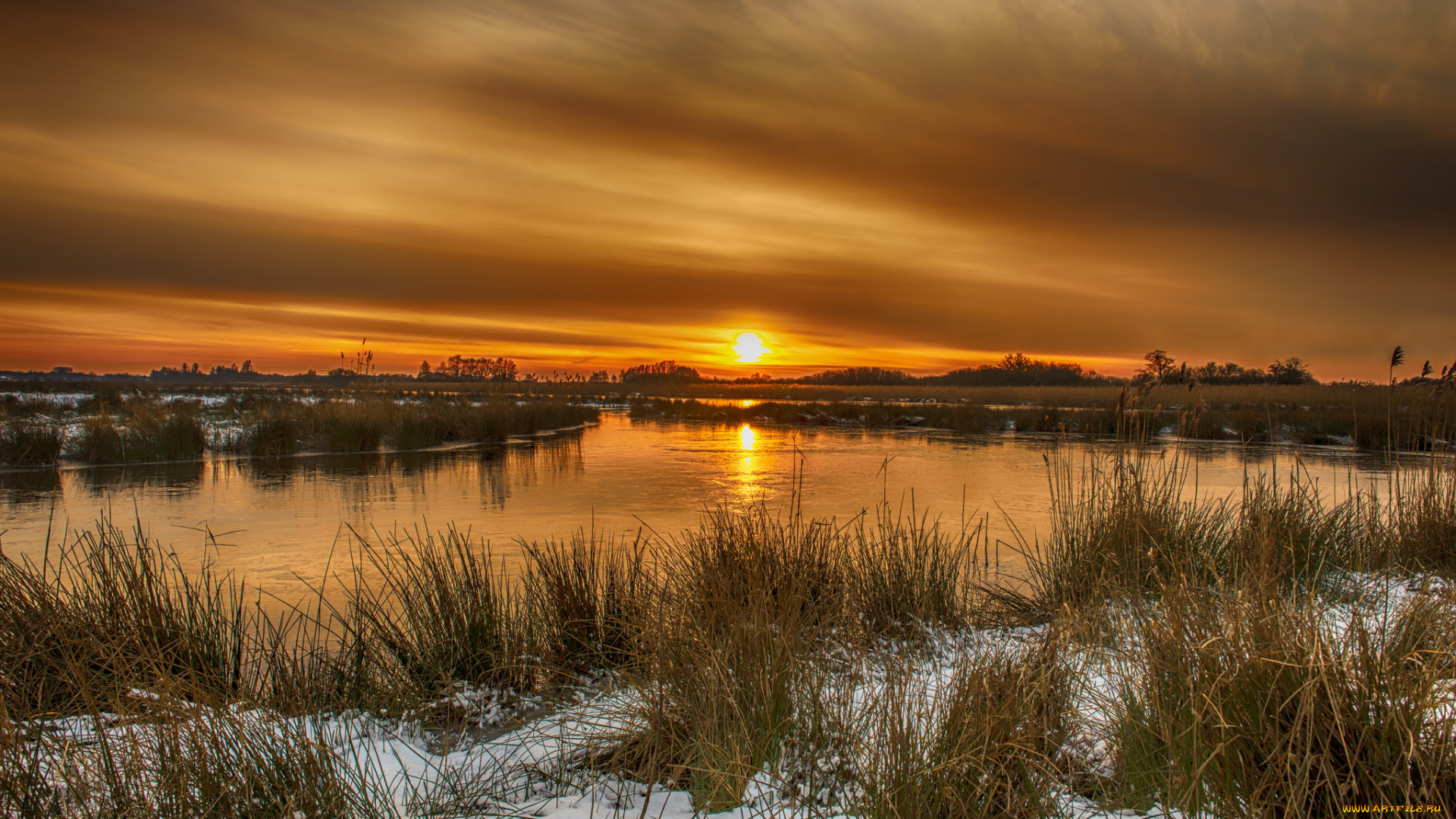 природа, восходы, закаты, рассвет