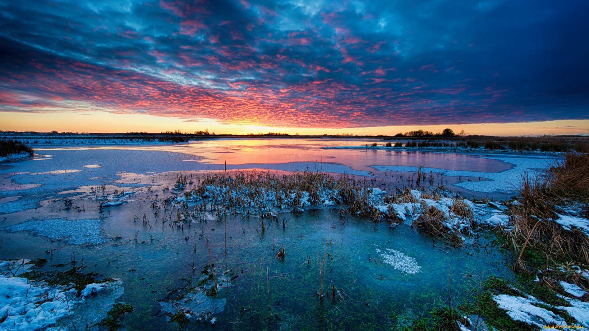 природа, восходы, закаты, рассвет