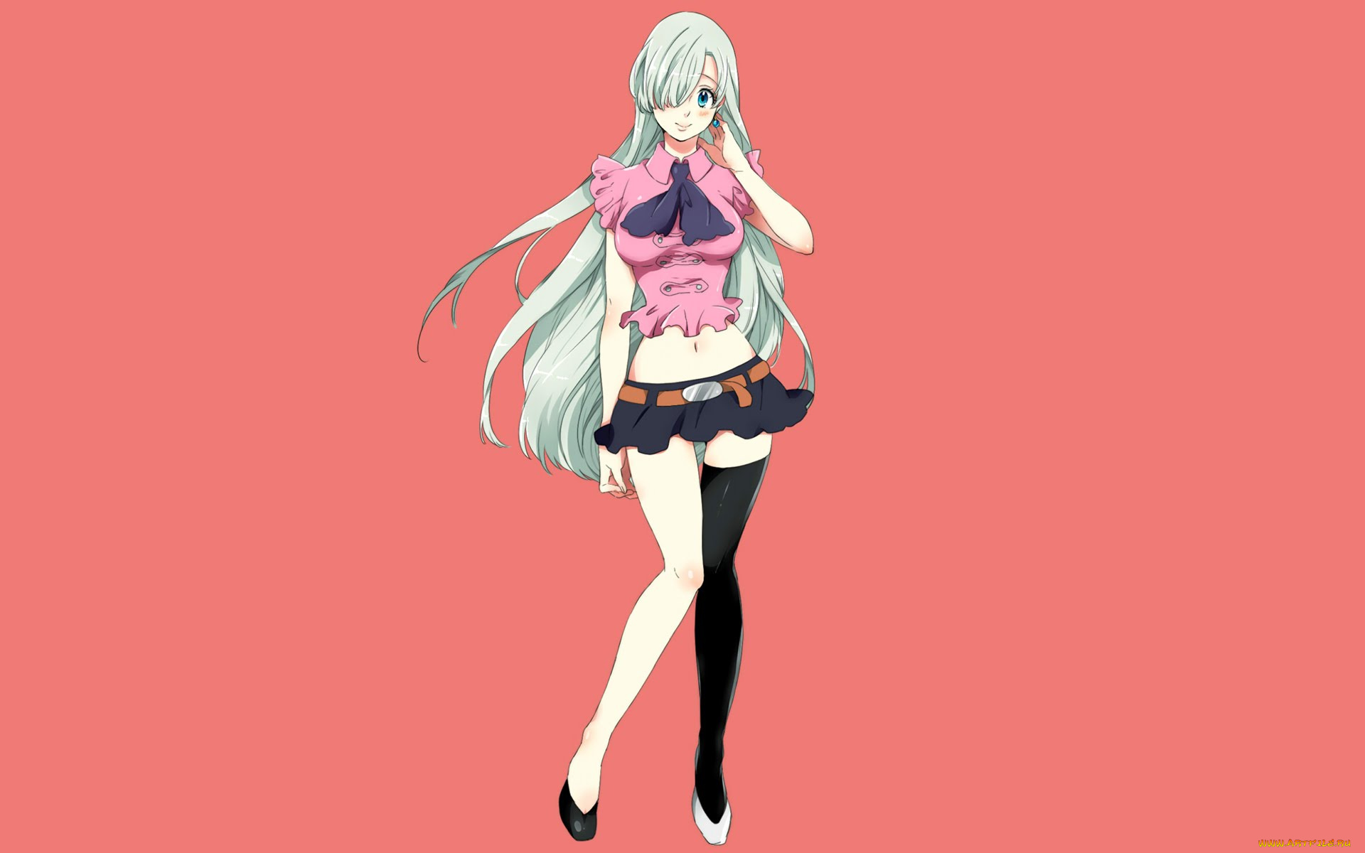 аниме, nanatsu, no, taizai, фон, девушка