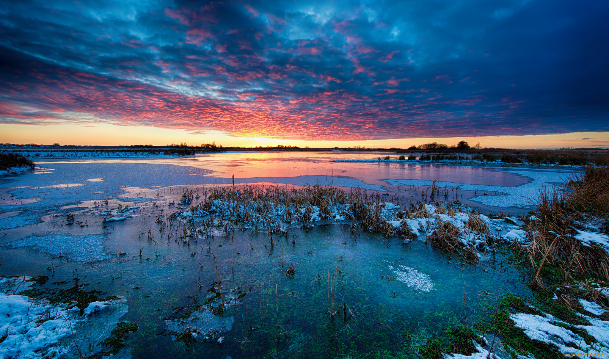 природа, восходы, закаты, рассвет
