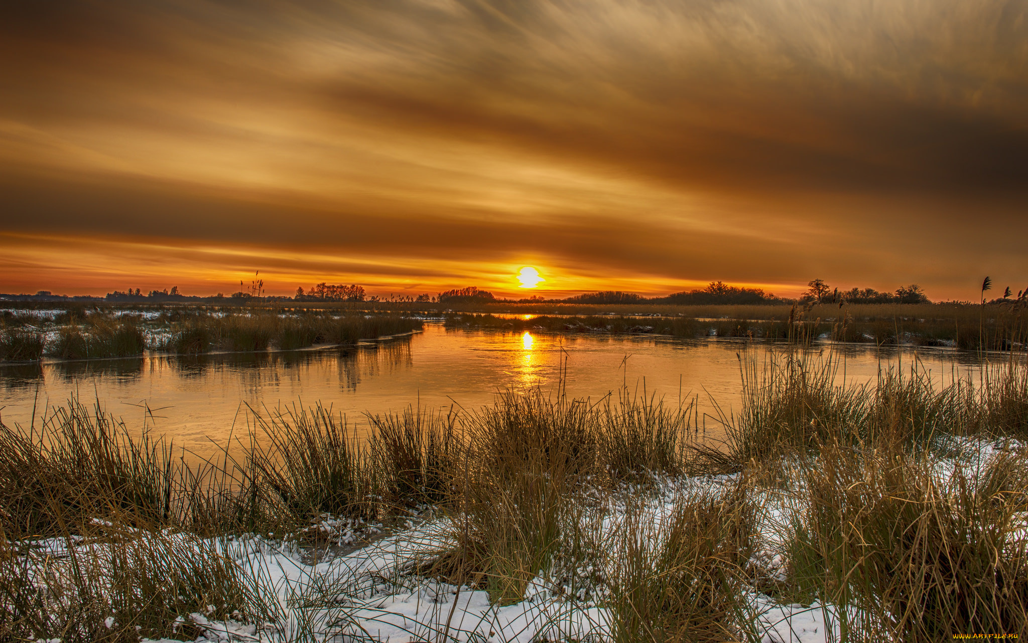 природа, восходы, закаты, рассвет