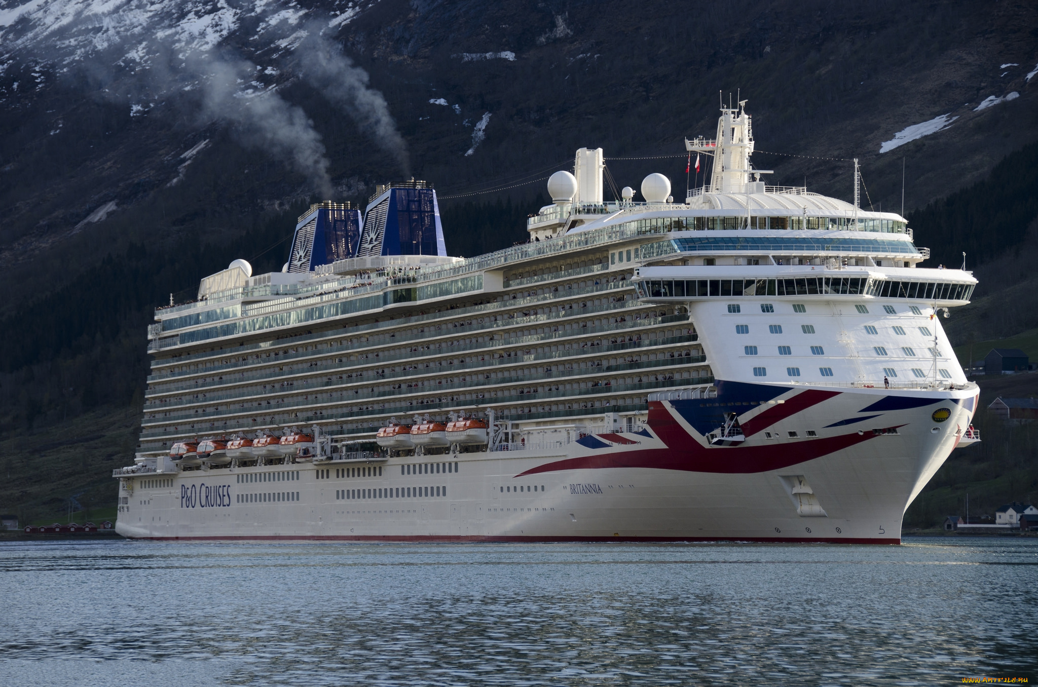 britannia, корабли, лайнеры, круиз, лайнер