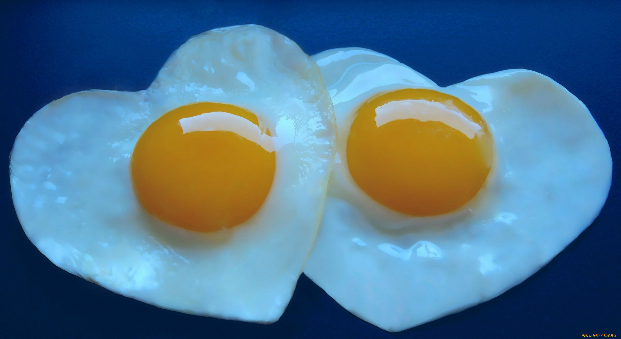 еда, Яичные, блюда, глазунья, сердечки