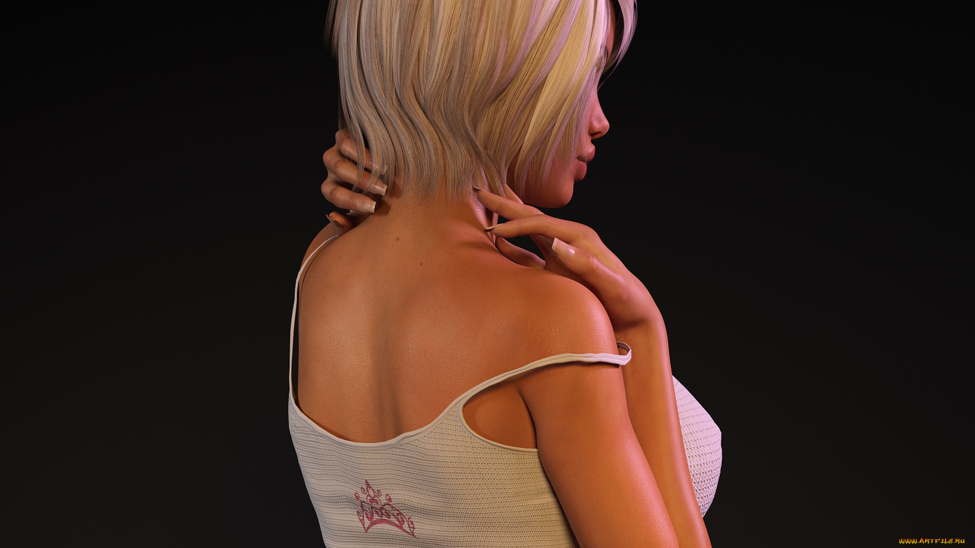 3д, графика, люди, , people, фон, взгляд, девушка