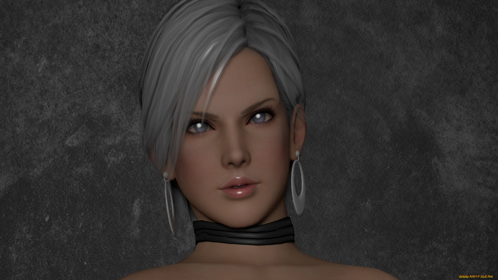 3д, графика, портрет, , portraits, девушка, взгляд, фон