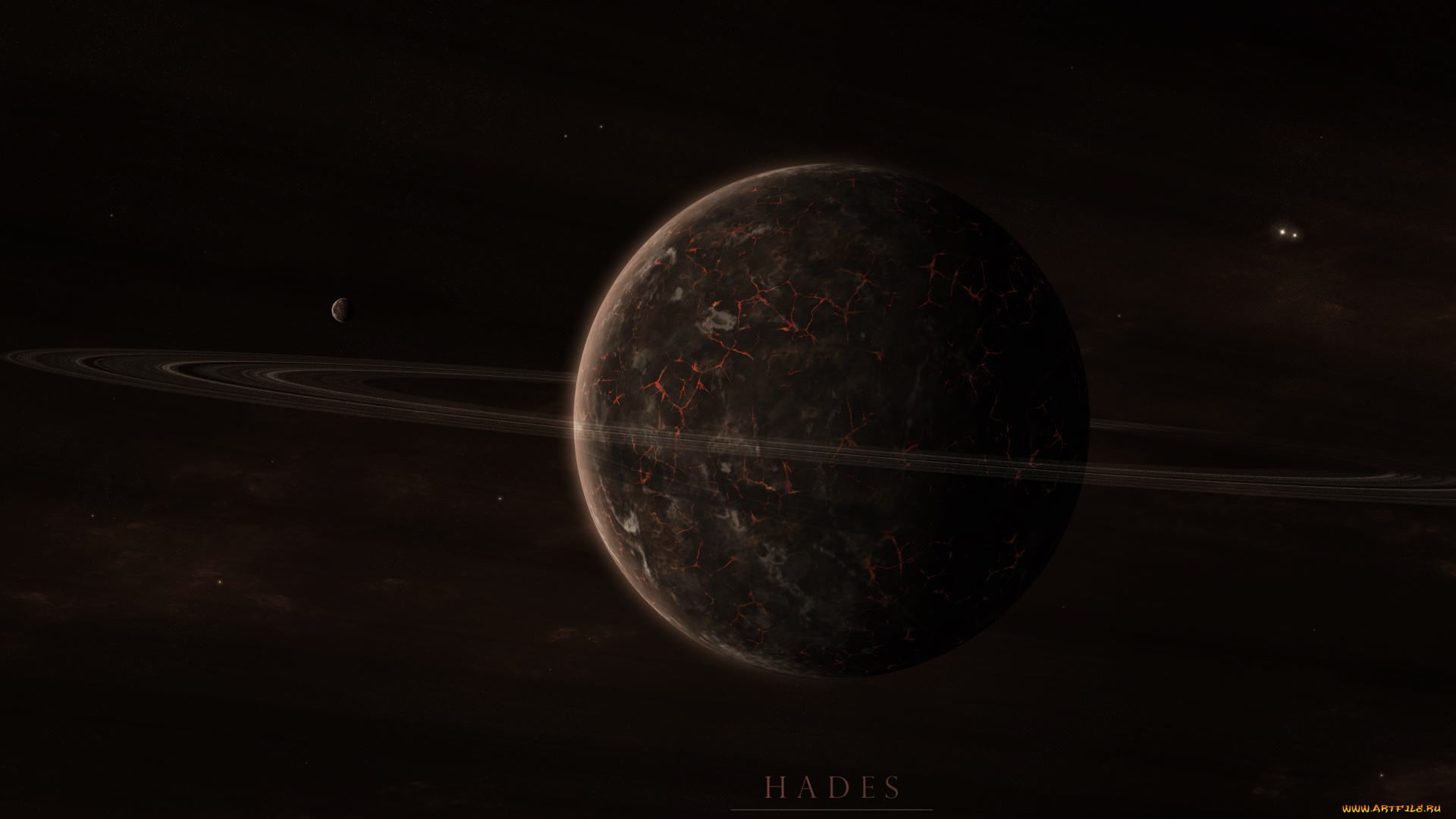 космос, арт, планета, вселенная, звезды, галактика