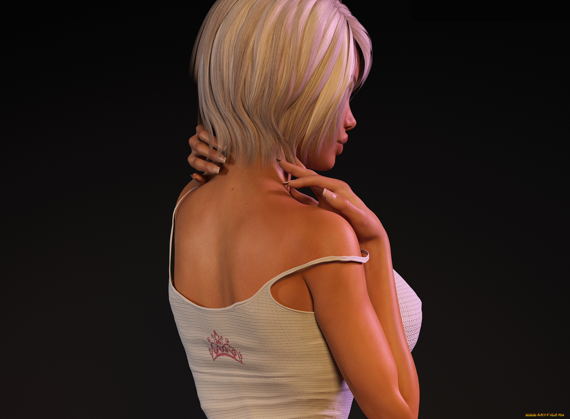 3д, графика, люди, , people, фон, взгляд, девушка