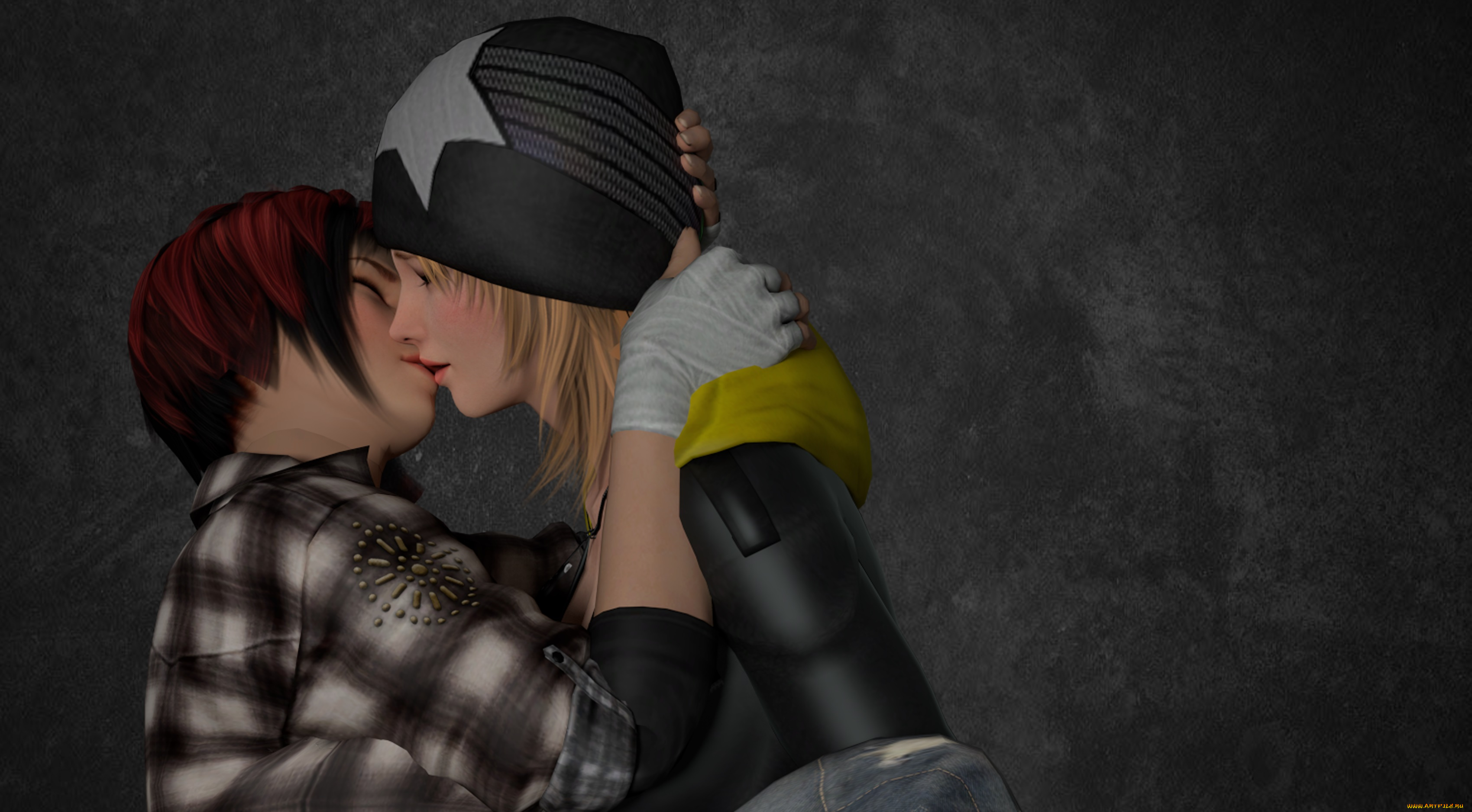 3д, графика, романтика, , romantics, девушка, фон, взгляд