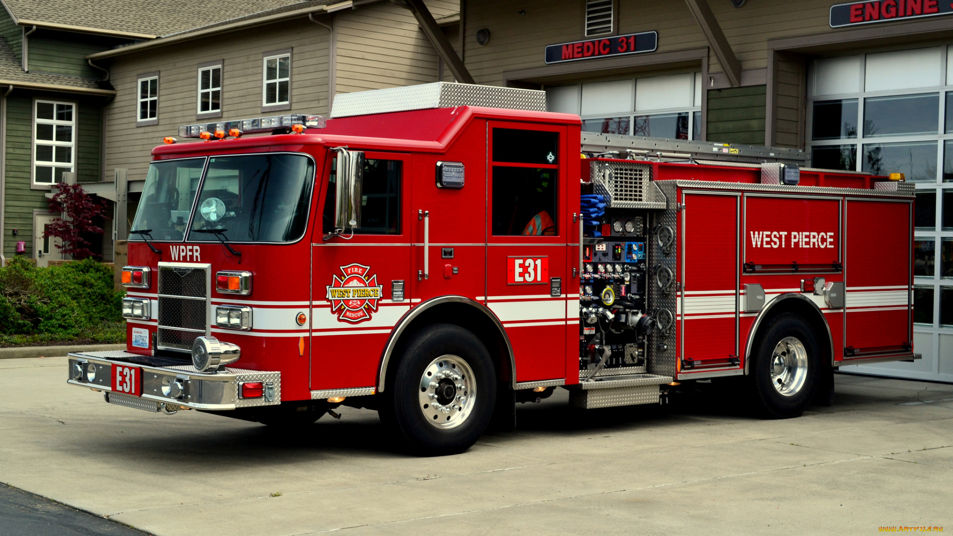 автомобили, пожарные, машины, пожарка