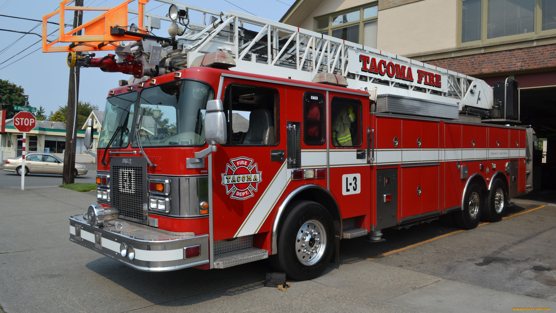 автомобили, пожарные, машины, пожарка