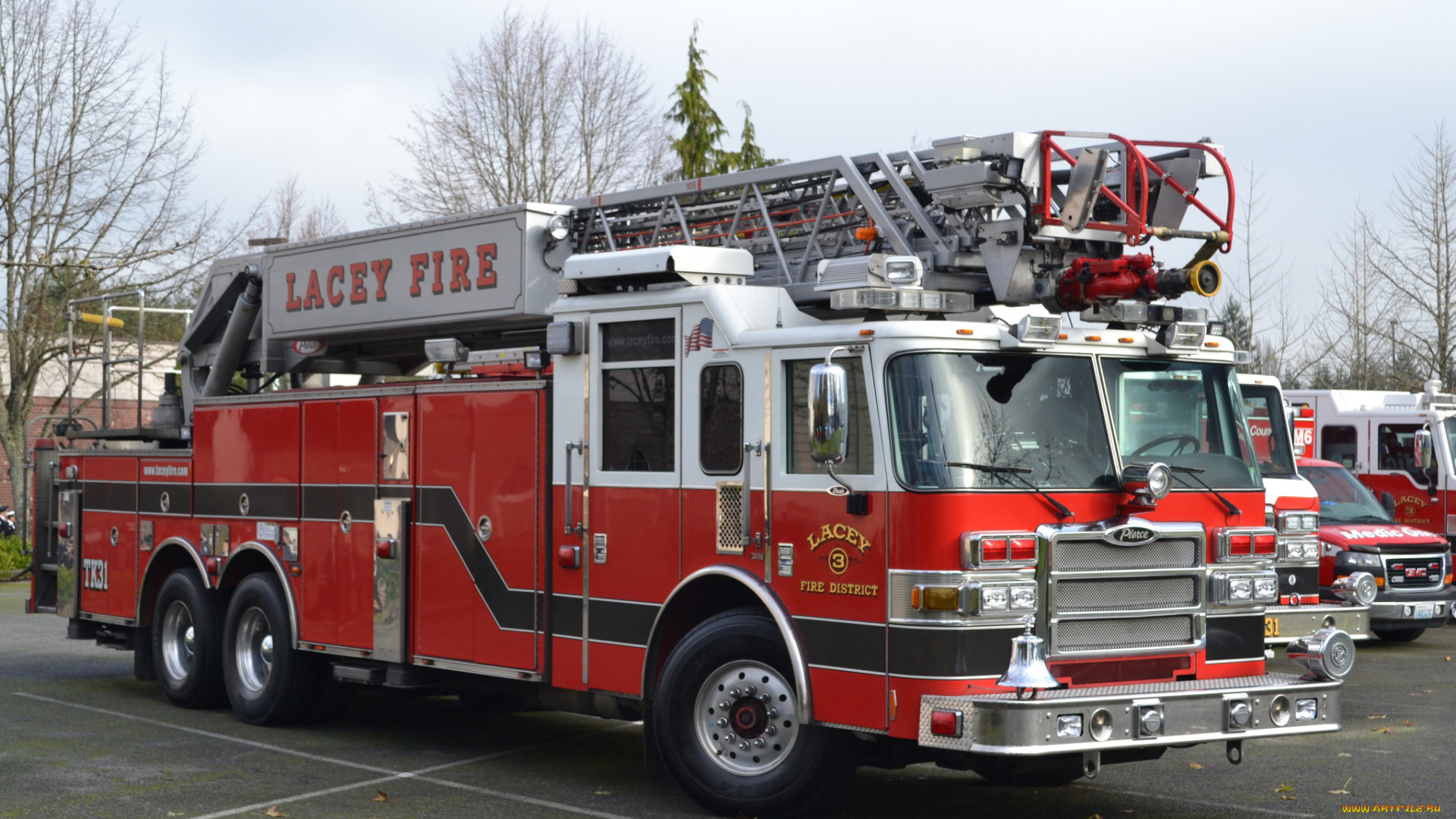 автомобили, пожарные, машины, пожарка