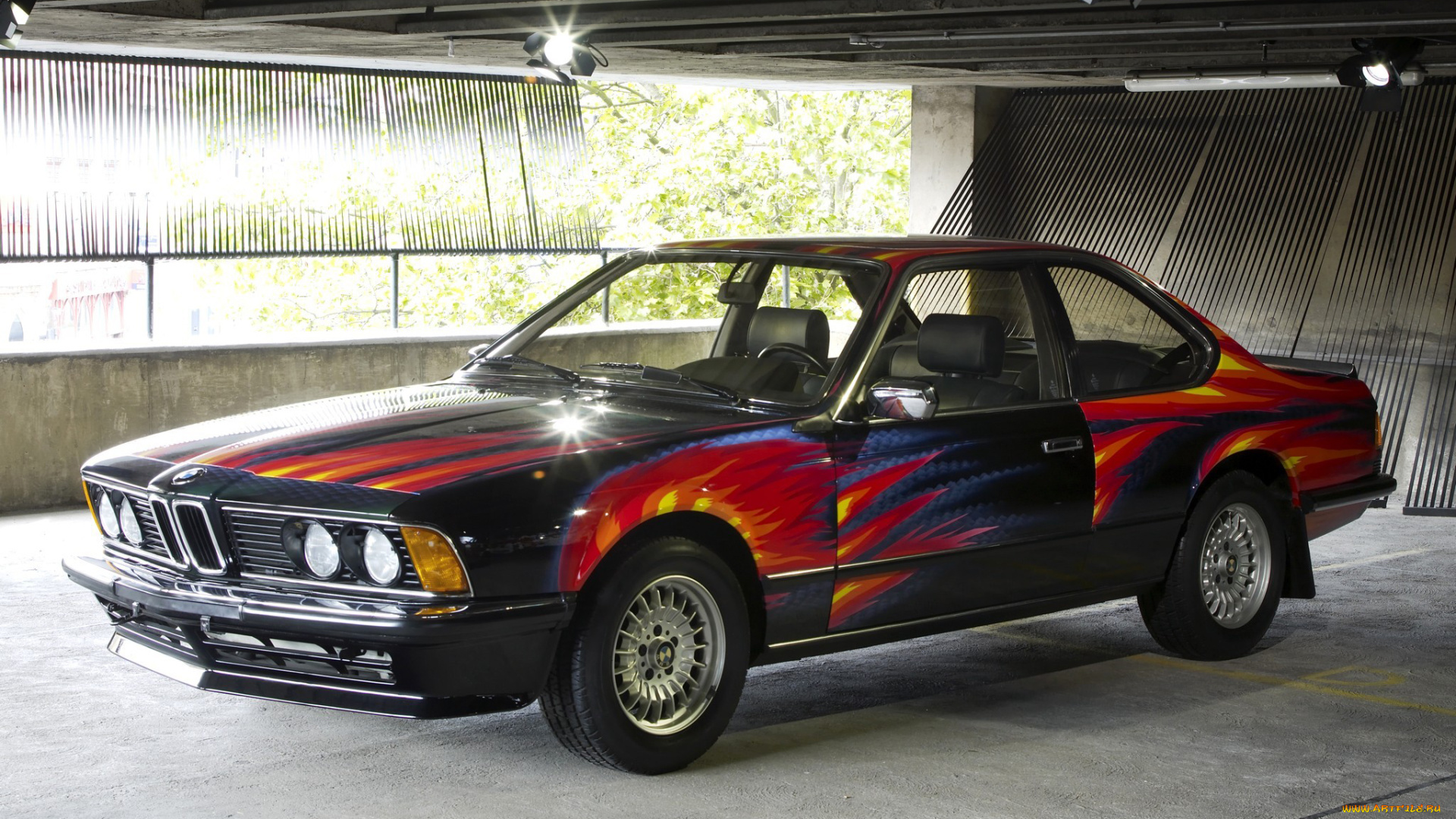 bmw, 635, csi, art, car, by, ernst, fuchs, 1982, автомобили, bmw, ernst, car, art, csi, 1982, fuchs, 635