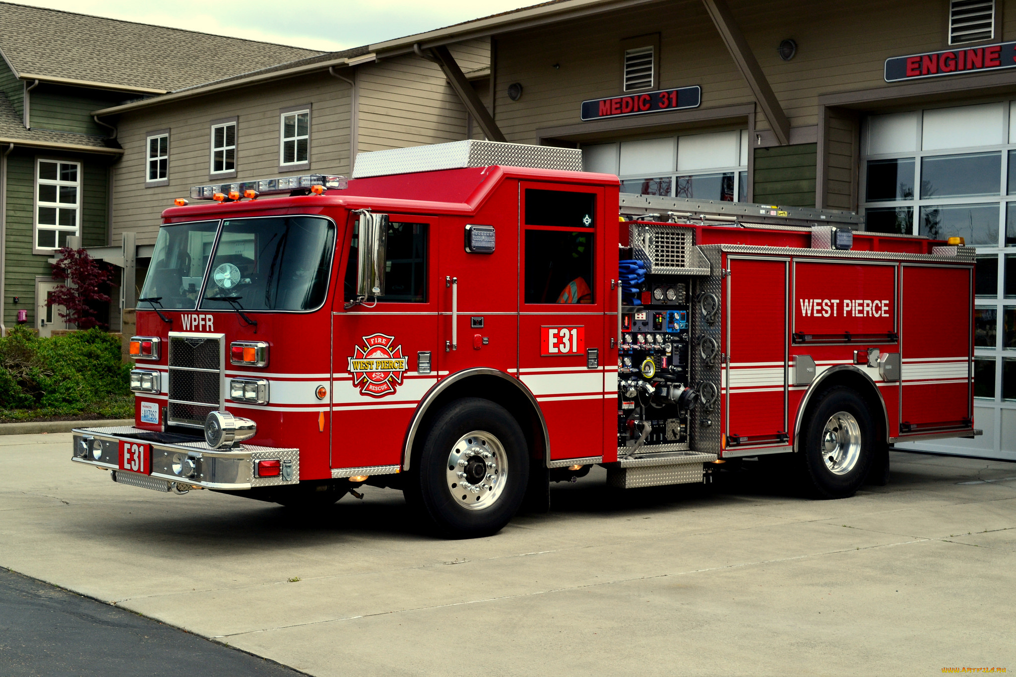 автомобили, пожарные, машины, пожарка