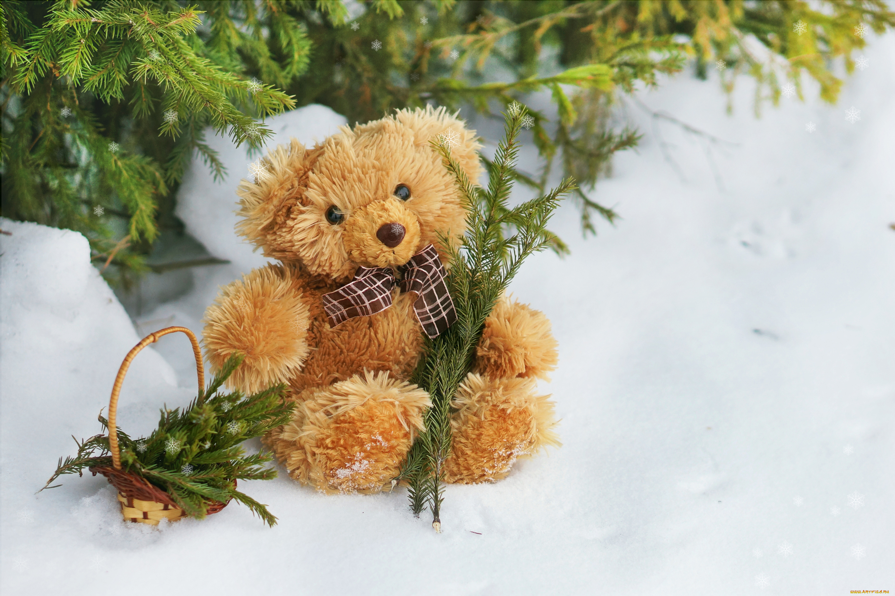 праздничные, мягкие, игрушки, мишка, плюшевый