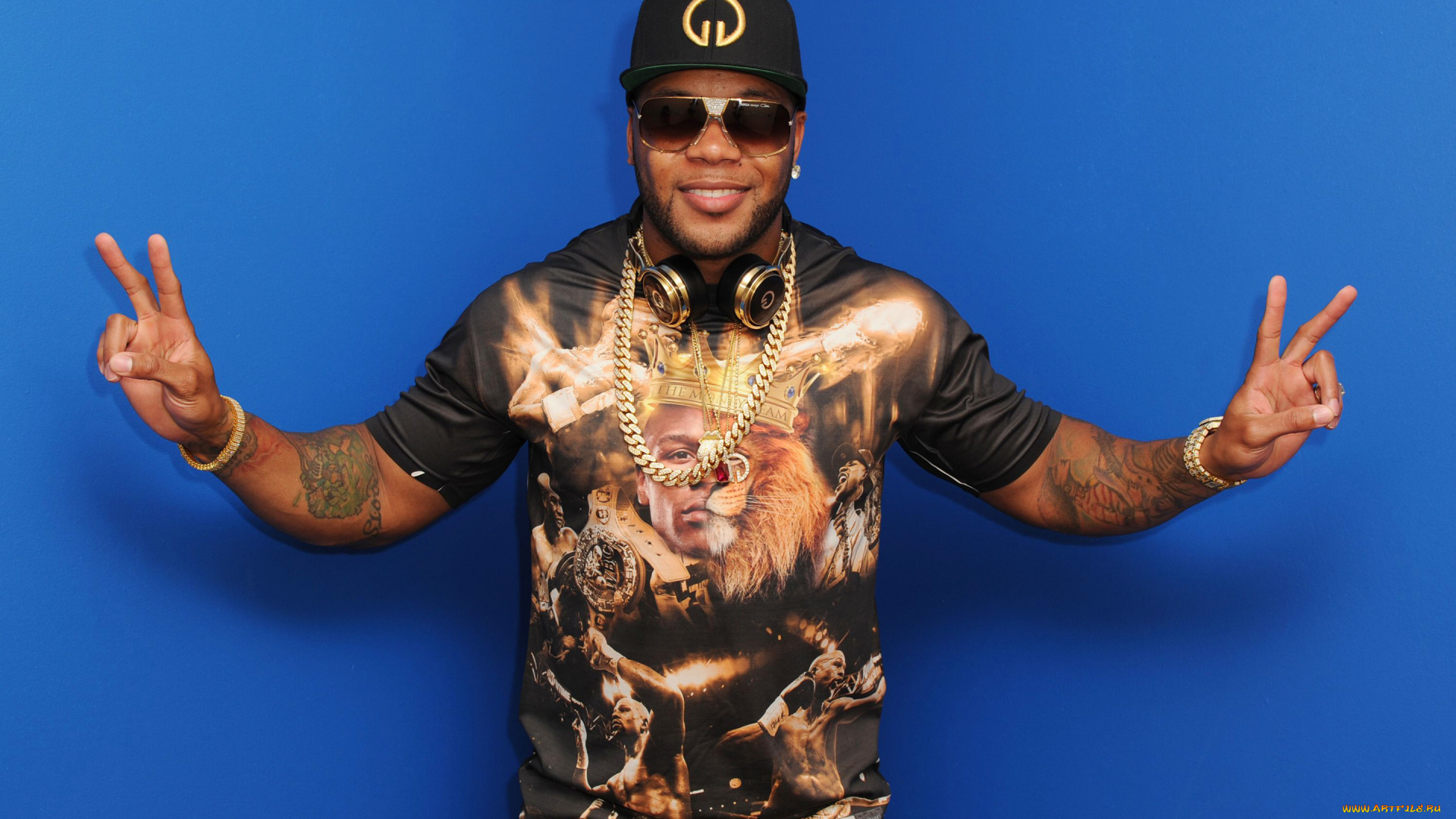 музыка, flo, rida, тату